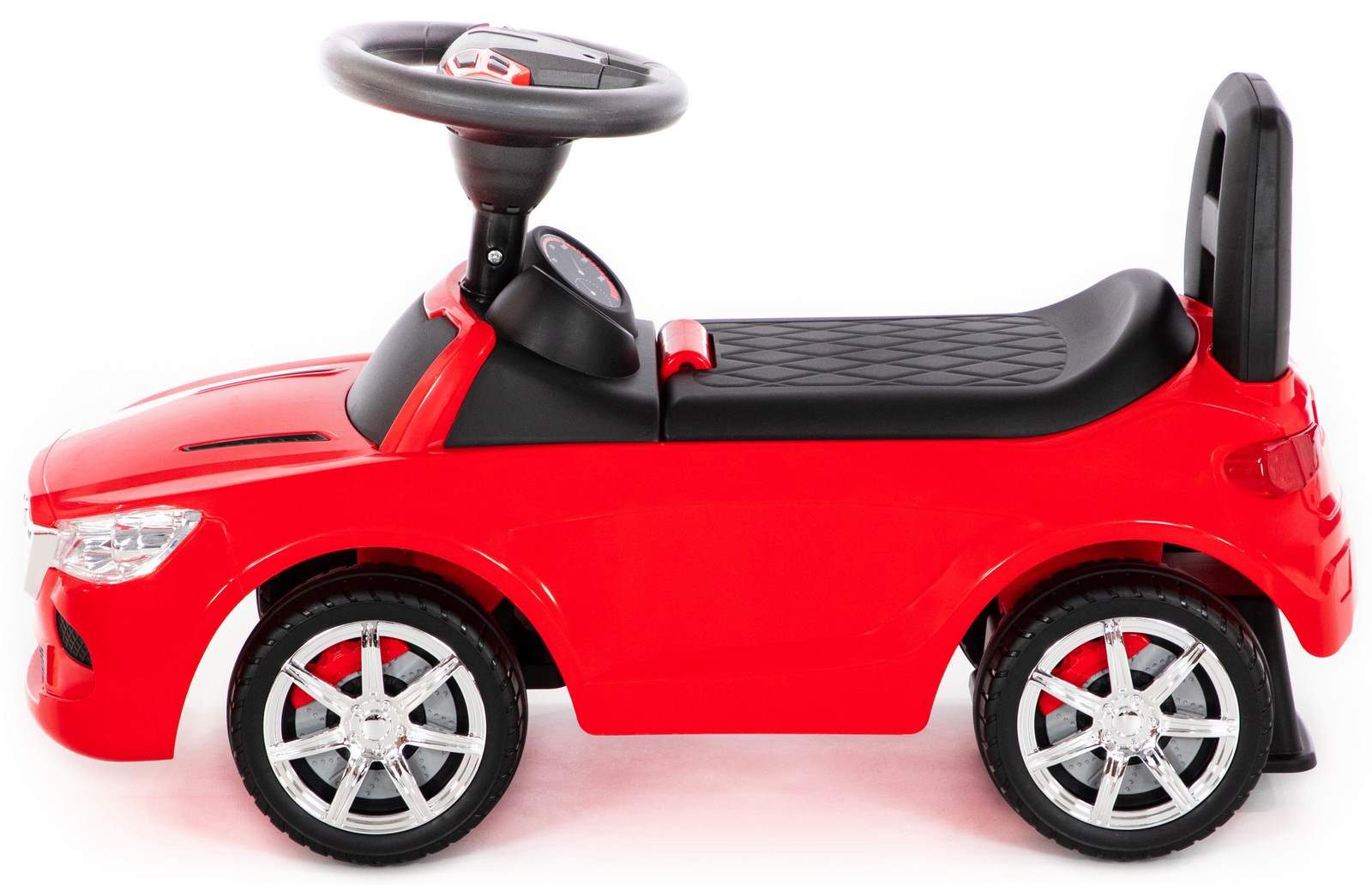 Polesie Rutscherauto Rutscherfahrzeug rot Super Car Nr.4 mit Sound