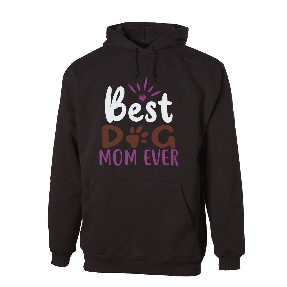 G-graphics Hoodie Best Dog Mom ever mit trendigem Frontprint mit Spruch / Sprüche für Hundeliebhaber
