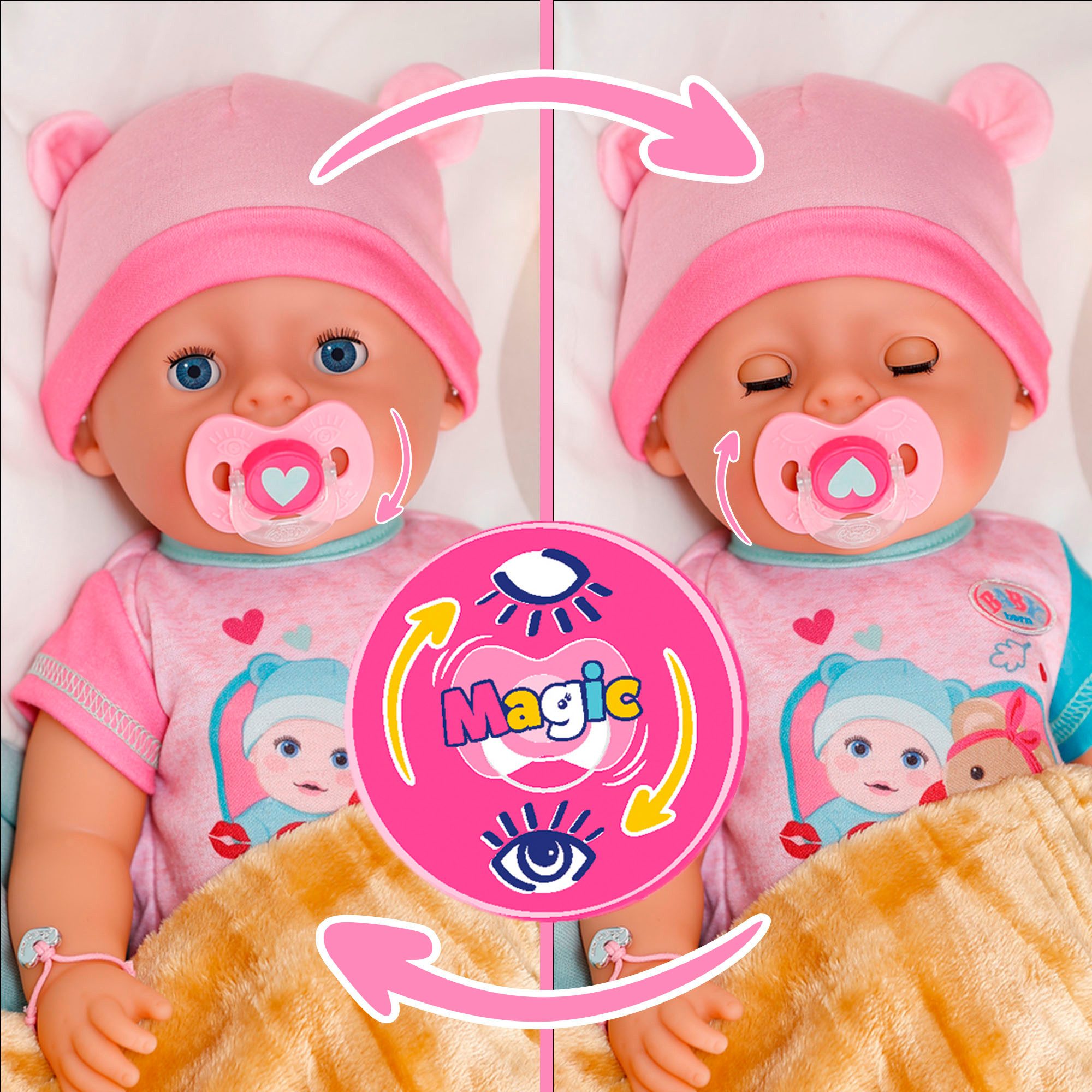 Baby Born Babypuppe Emma, 43 cm (Set, 11-tlg)