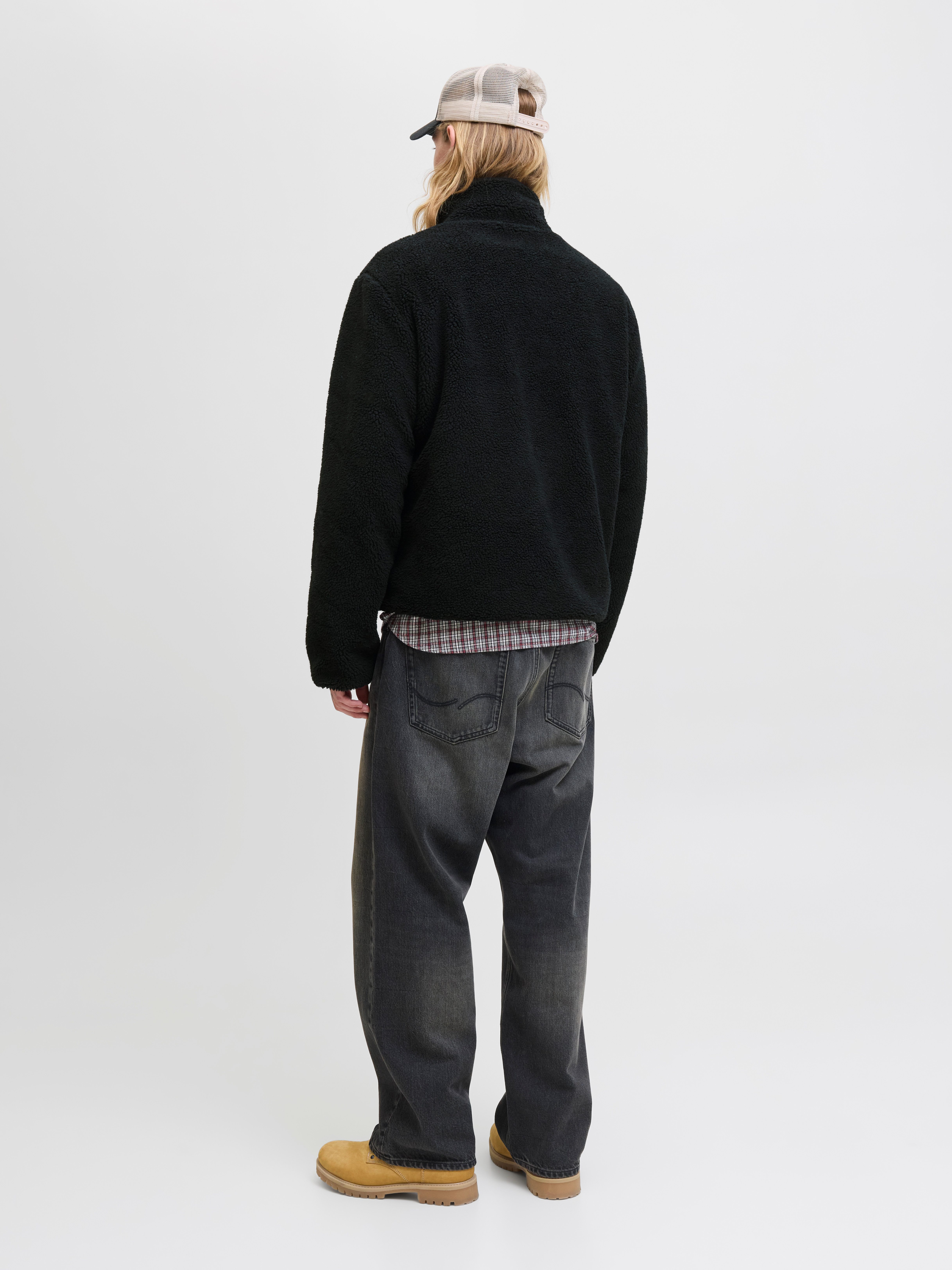 Jack & Jones Kurzjacke JORNORREBRO TEDDY JACKET SN