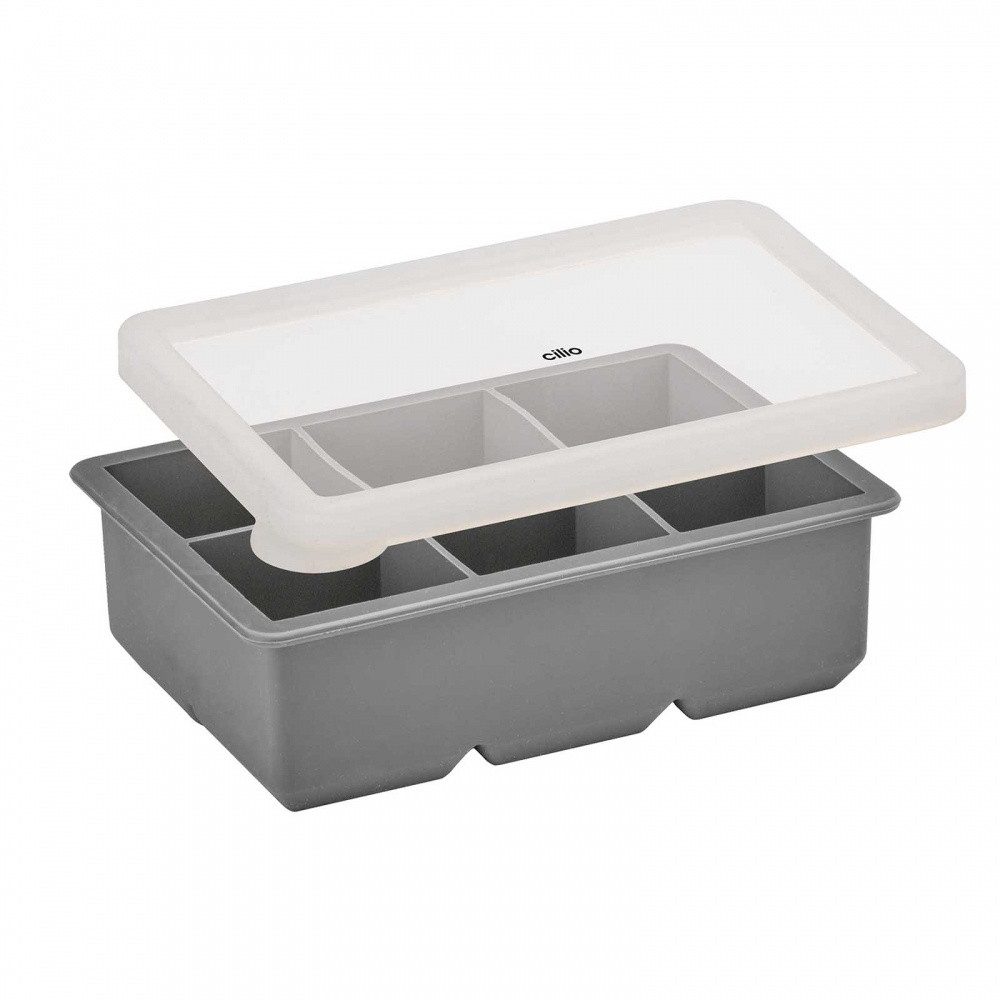 Cilio Eiswürfelform Cilio Eiswürfel Set 6-tlg. Silikon