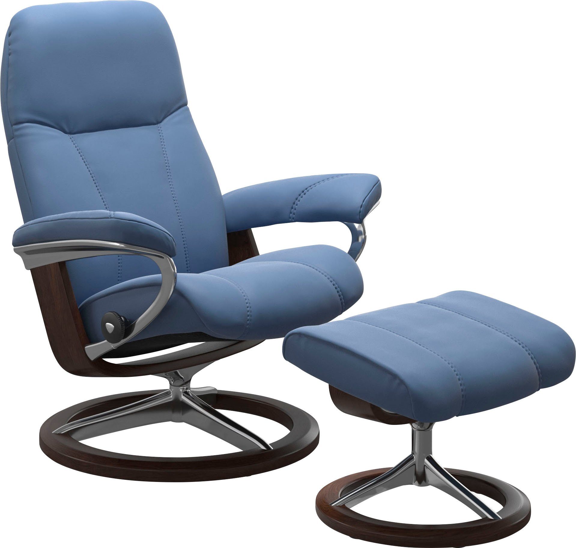 Stressless® Fußhocker Consul, mit Signature Base, Gestell Braun