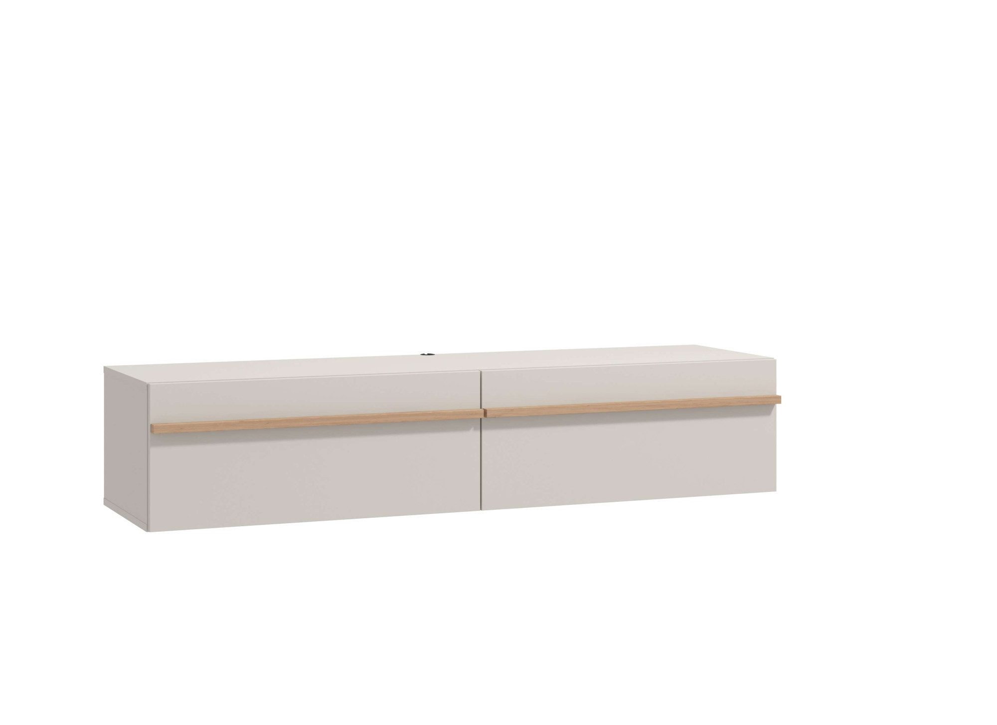 INOSIGN Lowboard Arles TV-Kommode, Breite 128 /154/192 cm, TV-Schrank, Wandmontage, mit geschlossenen Fächern, in Kaschmir Farbe, mit Klappentüren