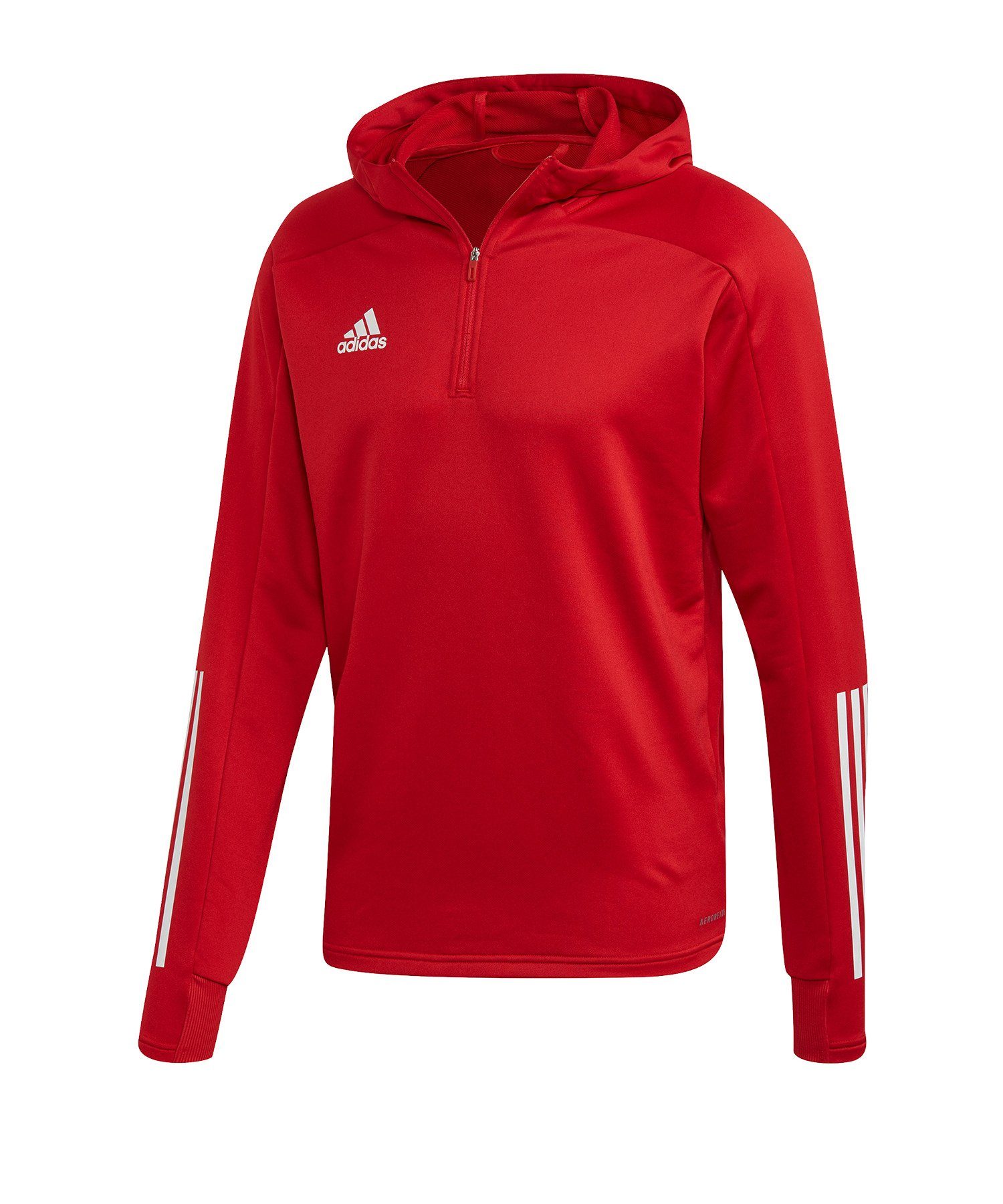 adidas Performance Sweatshirt Condivo 20 Kapuzensweatshirt rotweiss