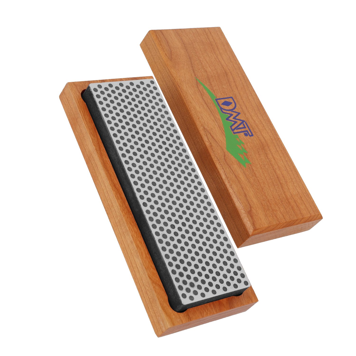 DMT Schleifstein Diamond Whetstone™ Diamant Wetzstein in Holzbox 6" X-Grob, W6X, Bankstein in Profiqualität, Made in USA