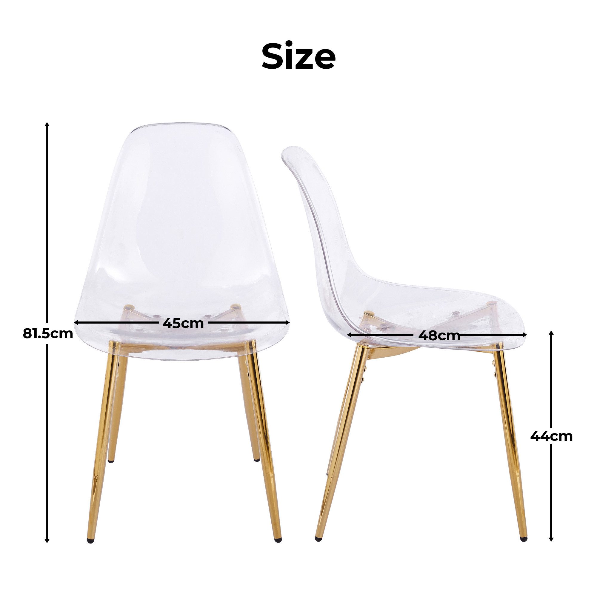 Celya Essgruppe Modernes Design 5-teiliges, (1 Tisch und 4 Stühle, Hochlehnen), Perfekt für Esszimmer, Schminktische