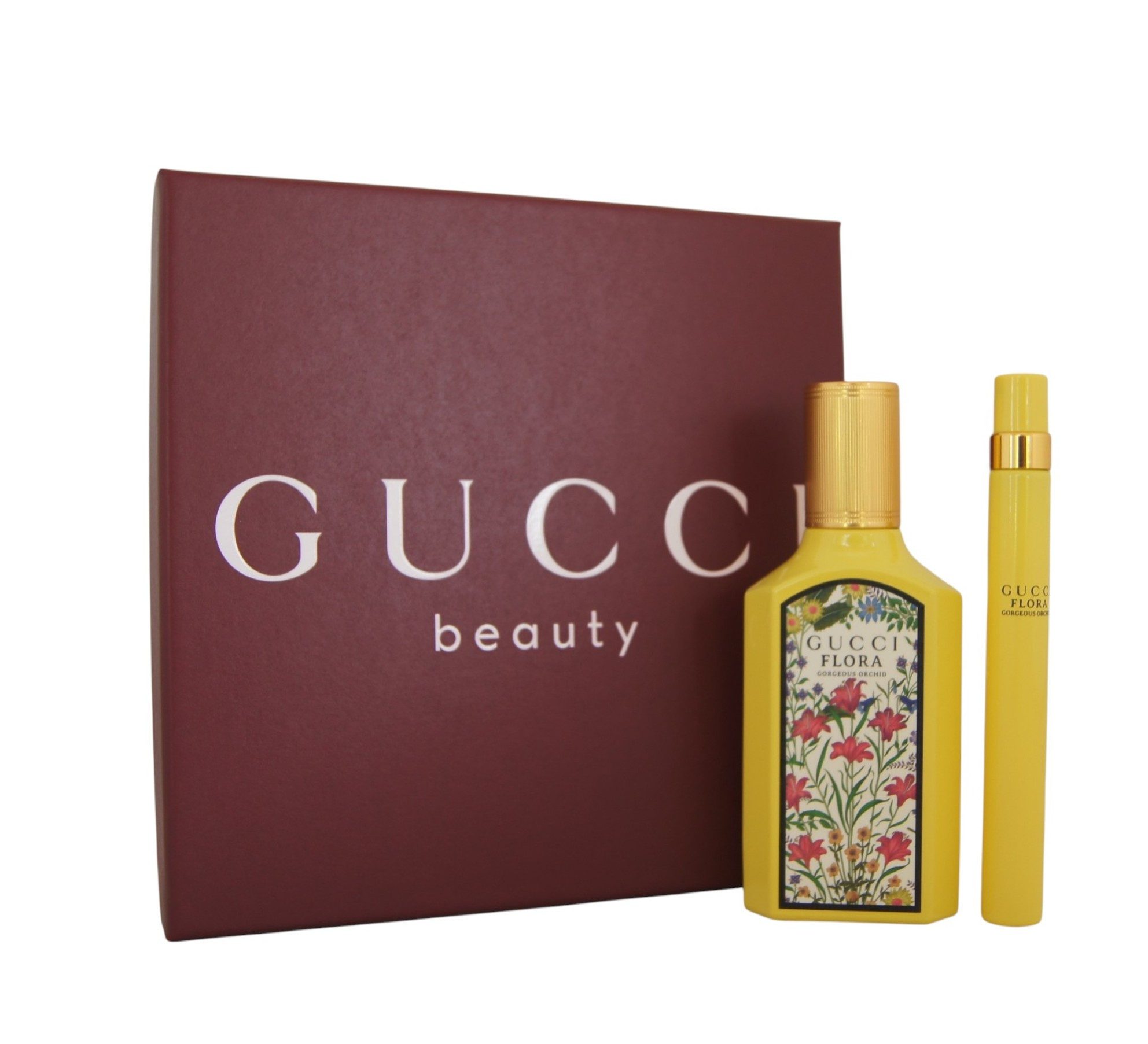 GUCCI Duft-Set Gucci Flora Gorgeous Orchid Eau de Parfum 50ml + Eau de Parfum 10ml, 1-tlg.