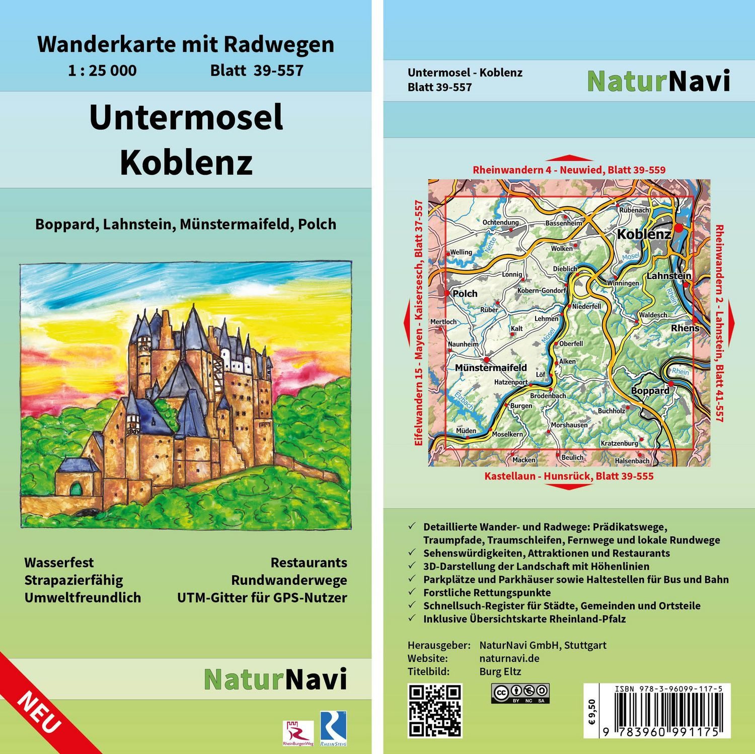 Untermosel - Koblenz 1: 25 000 / diverse