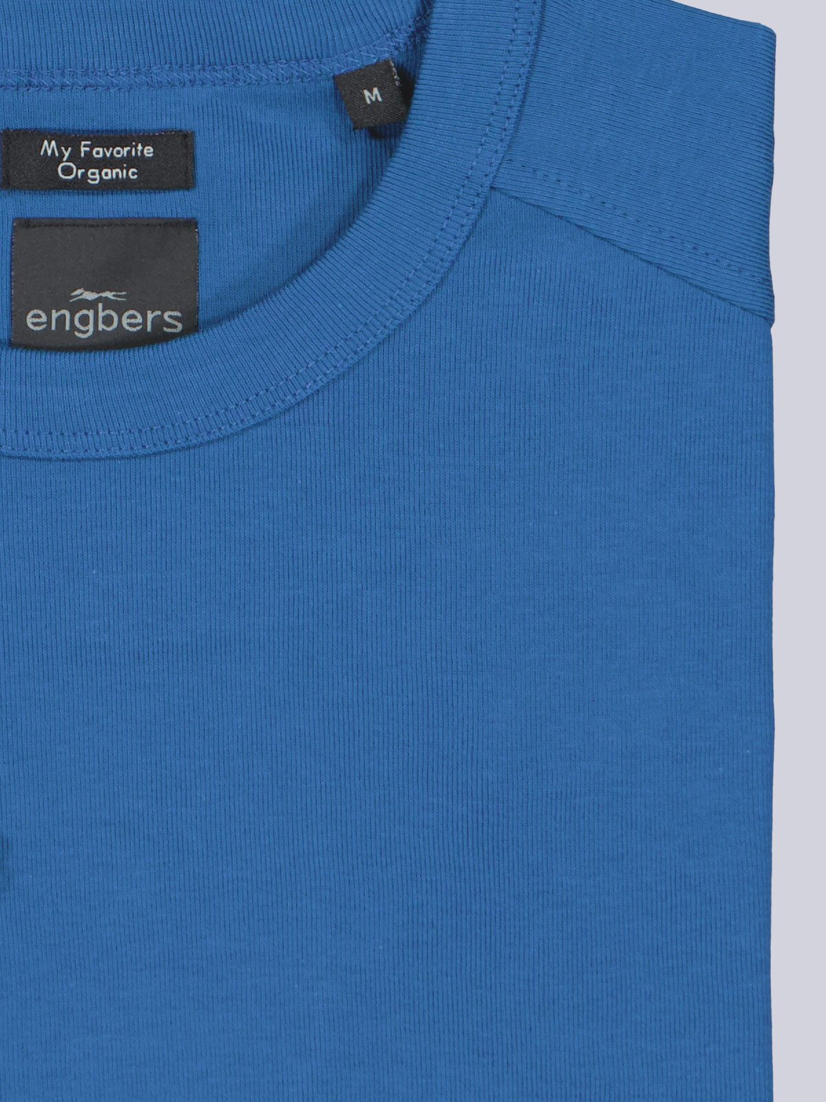 Engbers T-Shirt Herren T-Shirt "My Favorite" organic, Brilliantblau
