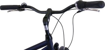 HAWK Bikes Cityrad HAWK Citytrek Lady Deluxe Plus Ocean Blue, 7 Gang Shimano Nexus Schaltwerk