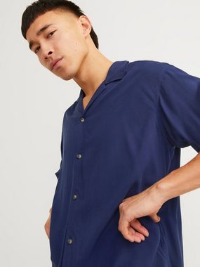 Jack & Jones Kurzarmhemd JJEJEFF SOLID RESORT SHIRT SS SN