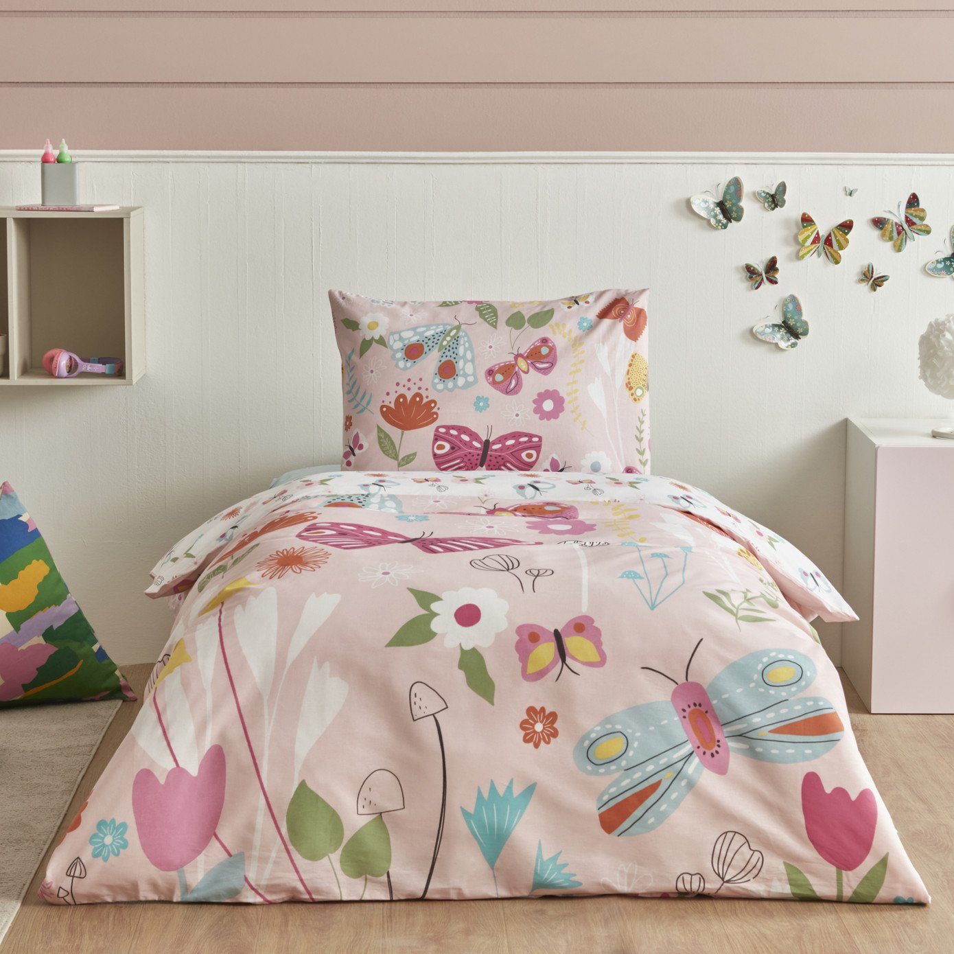 Karaca Home Bettwäsche Young Butterfly 100% günstig online kaufen