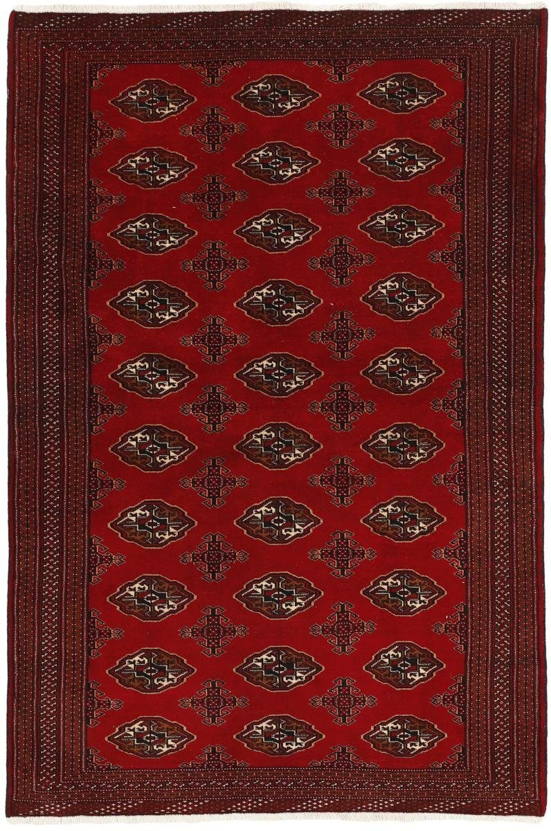 Orientteppich Turkaman 127x200 Handgeknüpfter Orientteppich / Perserteppich, Nain Trading, rechteckig, Höhe: 6 mm