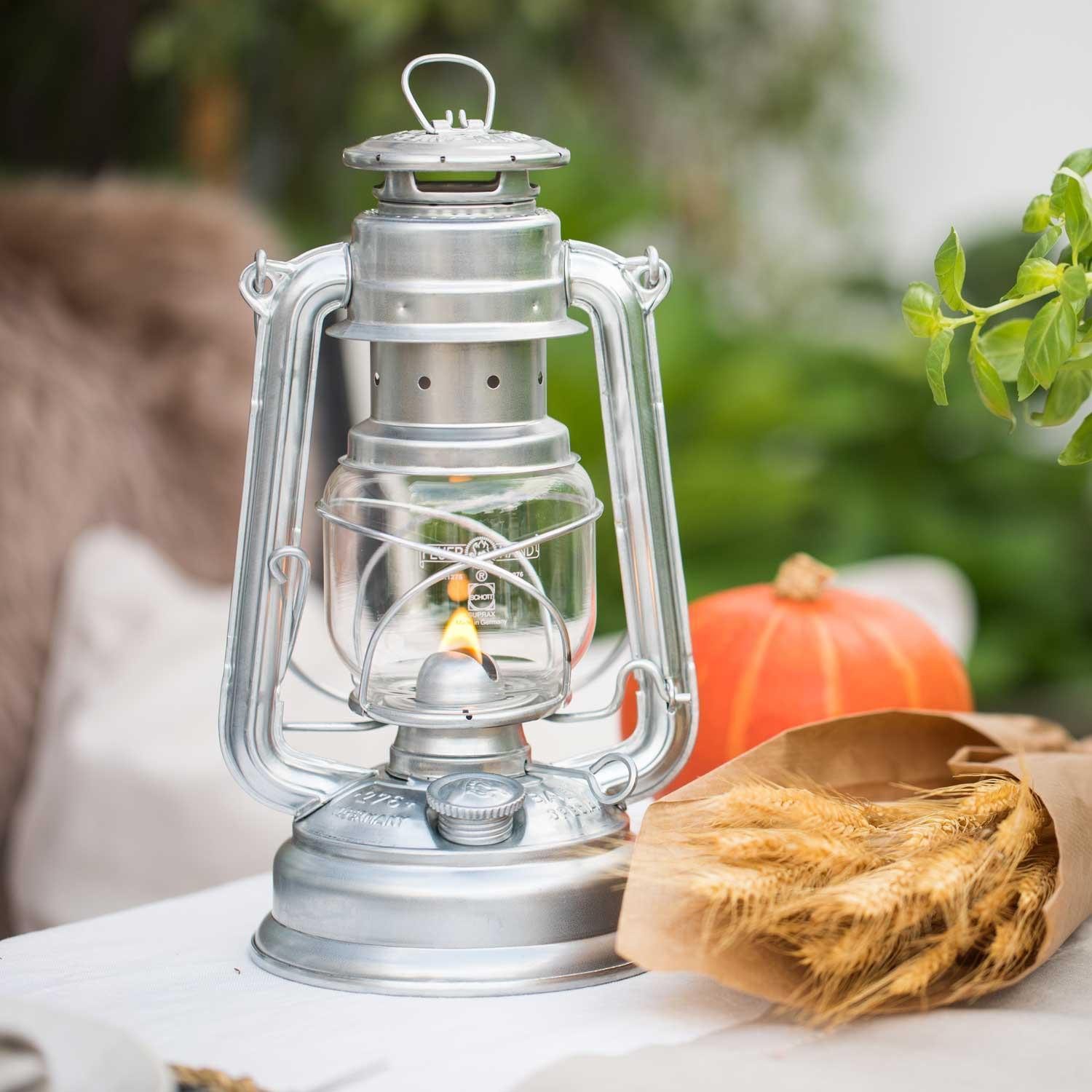 Feuerhand Laterne Sturmlaterne 276 verzinkt, Baby Special Petroleumlampe