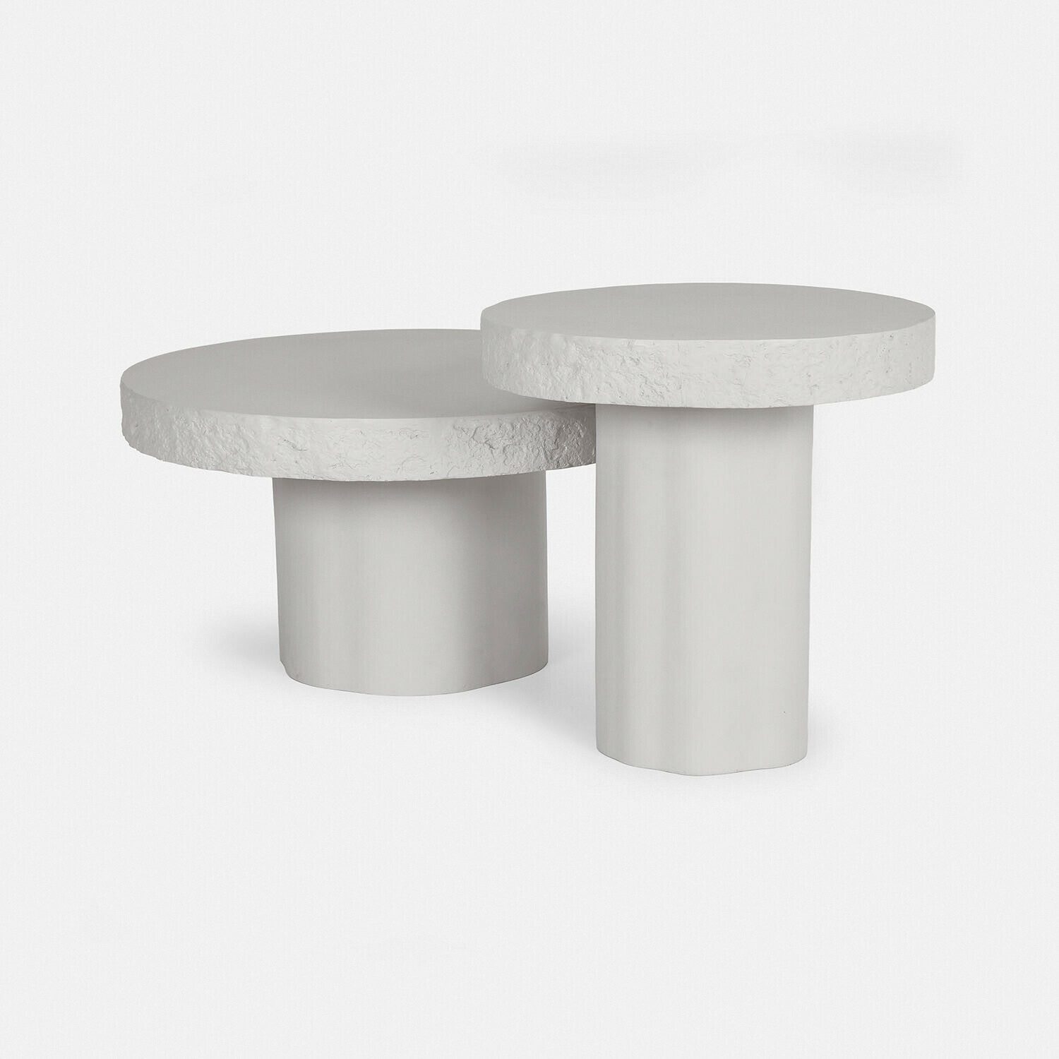 Mirabeau Gartentisch Couchtisch 2er Set Tivoliq antikcreme