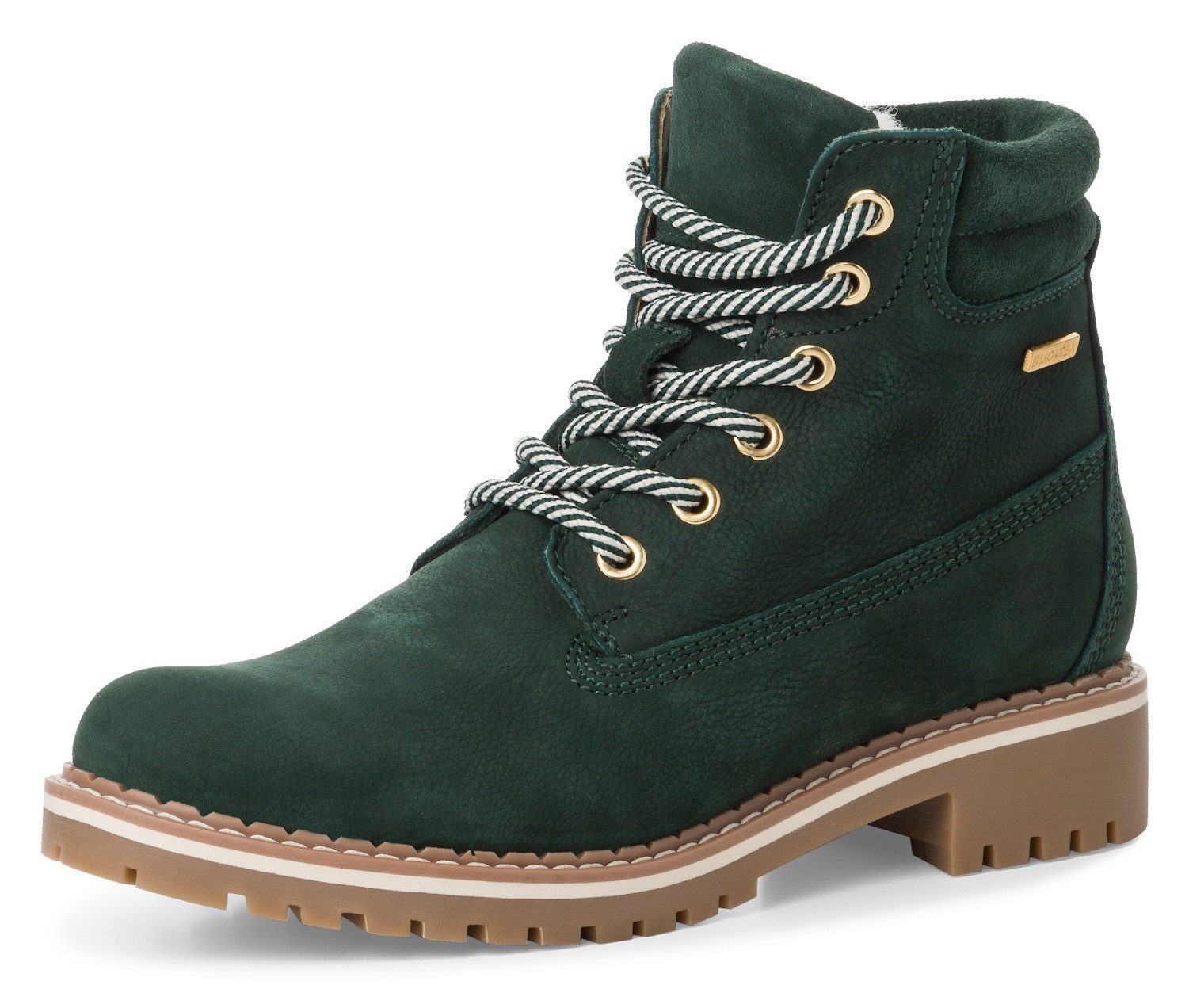 Tamaris Winterboots, Blockabsatz, Schnürboots, Outdoorschuh mit günstig online kaufen