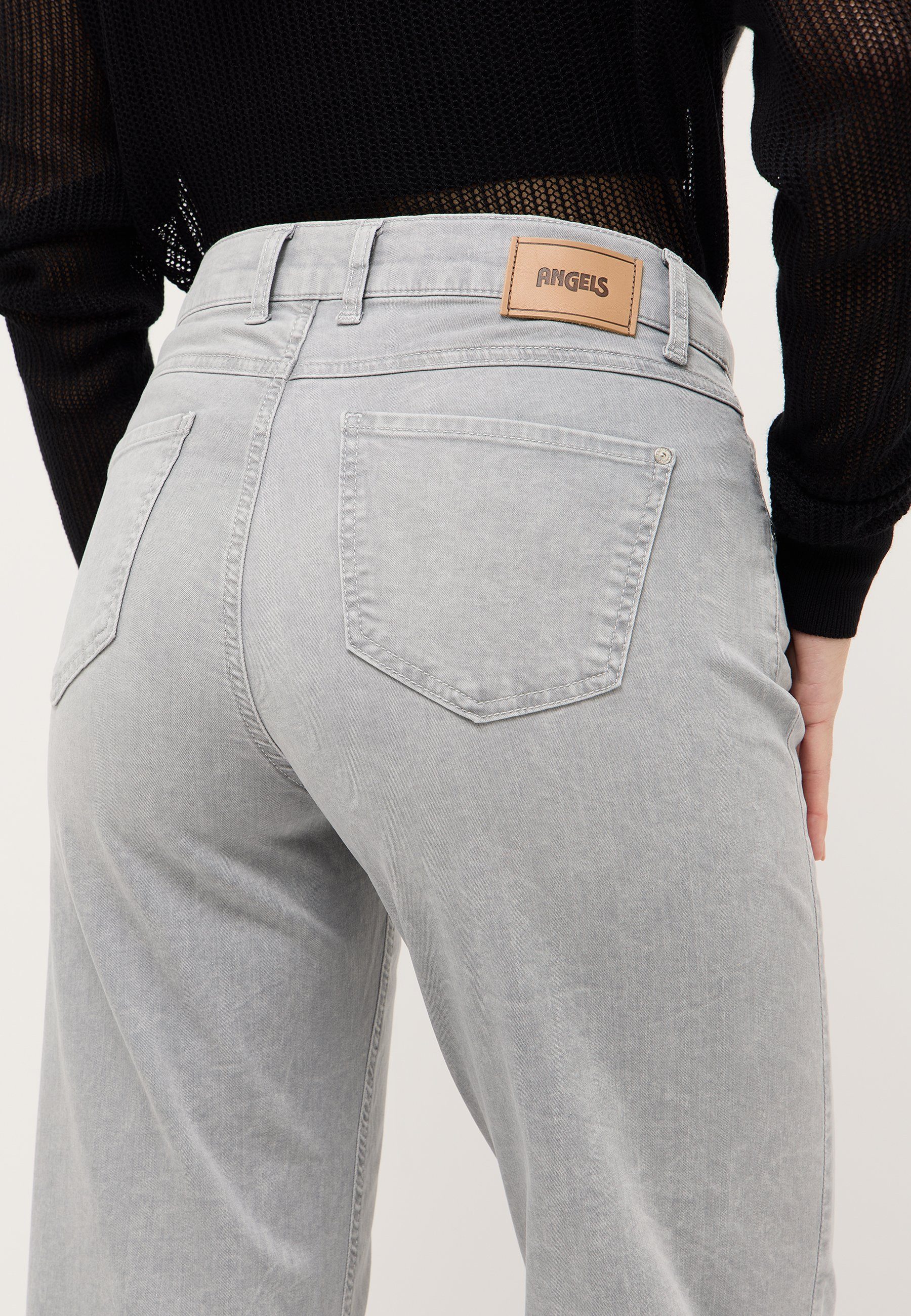 ANGELS Straight-Jeans Linn Culotte