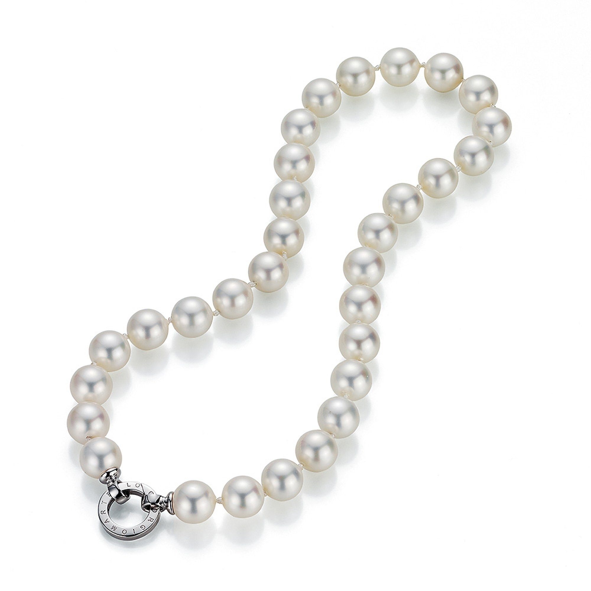 GIORGIO MARTELLO MILANO Perlenkette Perlen, Silber 925