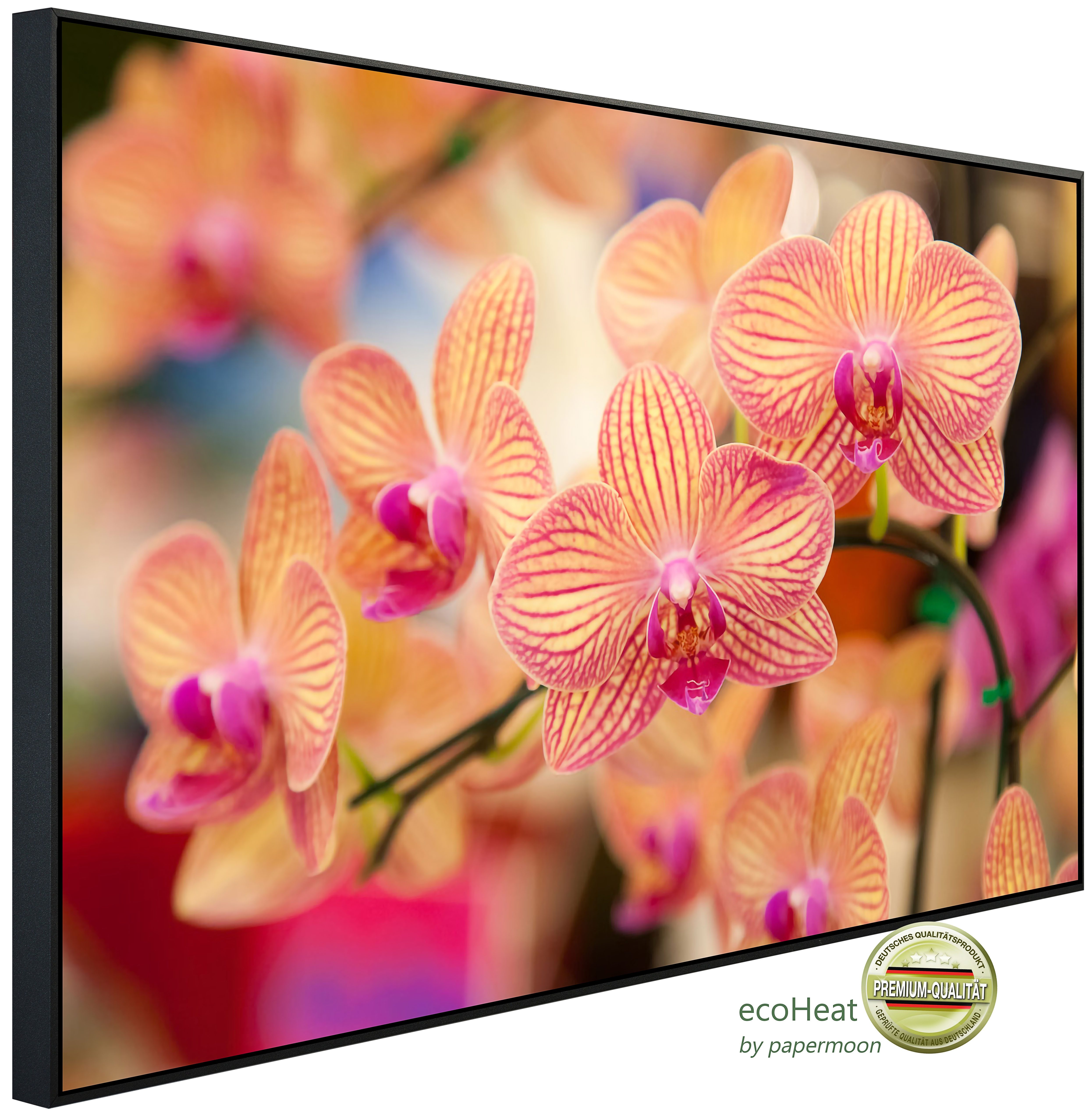 Papermoon Infrarotheizung INFRAROT-BILD-HEIZUNG, Blumen, TÜV-Rheinland/GS zertifiziert, angenehme Strahlungswärme