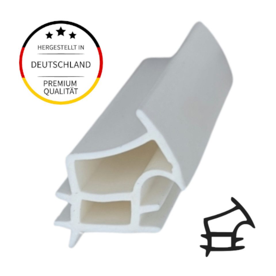 Einfach Dichtungen Türdichtband Stahlzargendichtung I 5m ► Langlebig und wartungsfrei