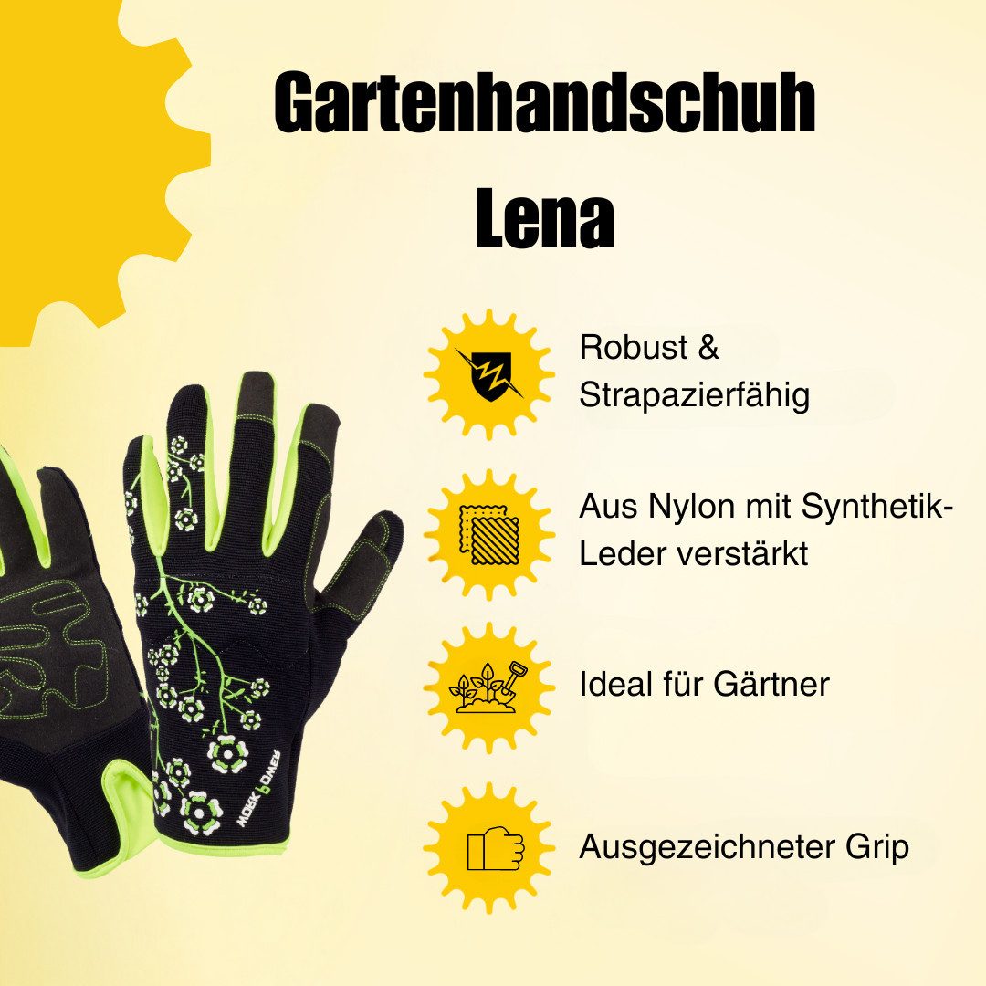 Workpower Gartenhandschuhe Lena Robust, hoher Grip
