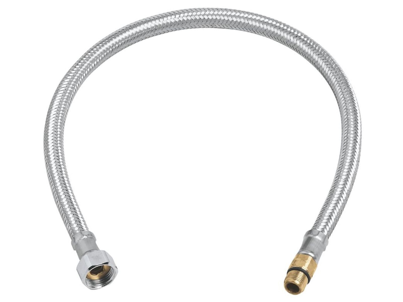 Grohe Badarmatur Druckschlauch M12 x1 Länge 530 mm chrom - 46322000