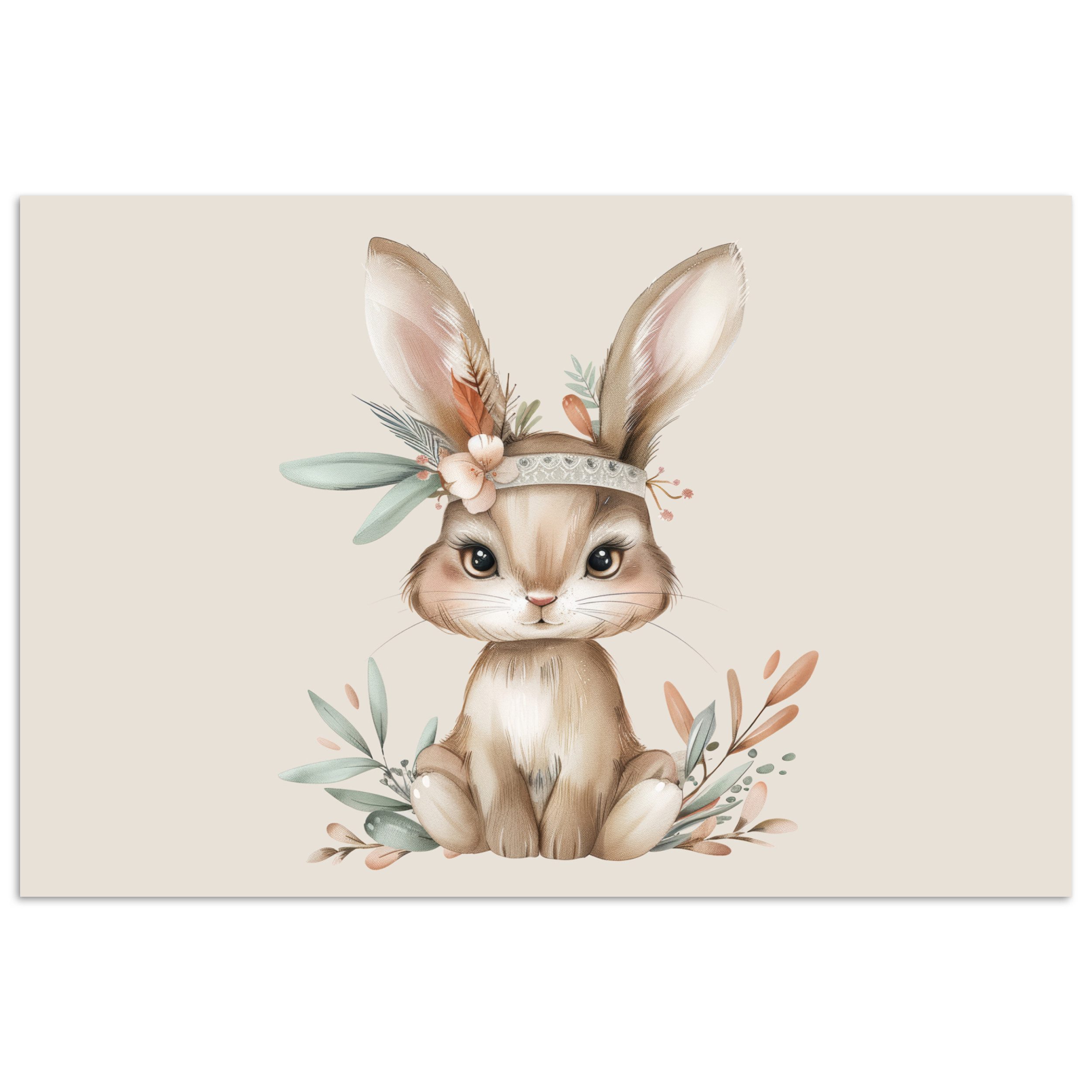 MuchoWow Poster Hase - Tier - günstig online kaufen
