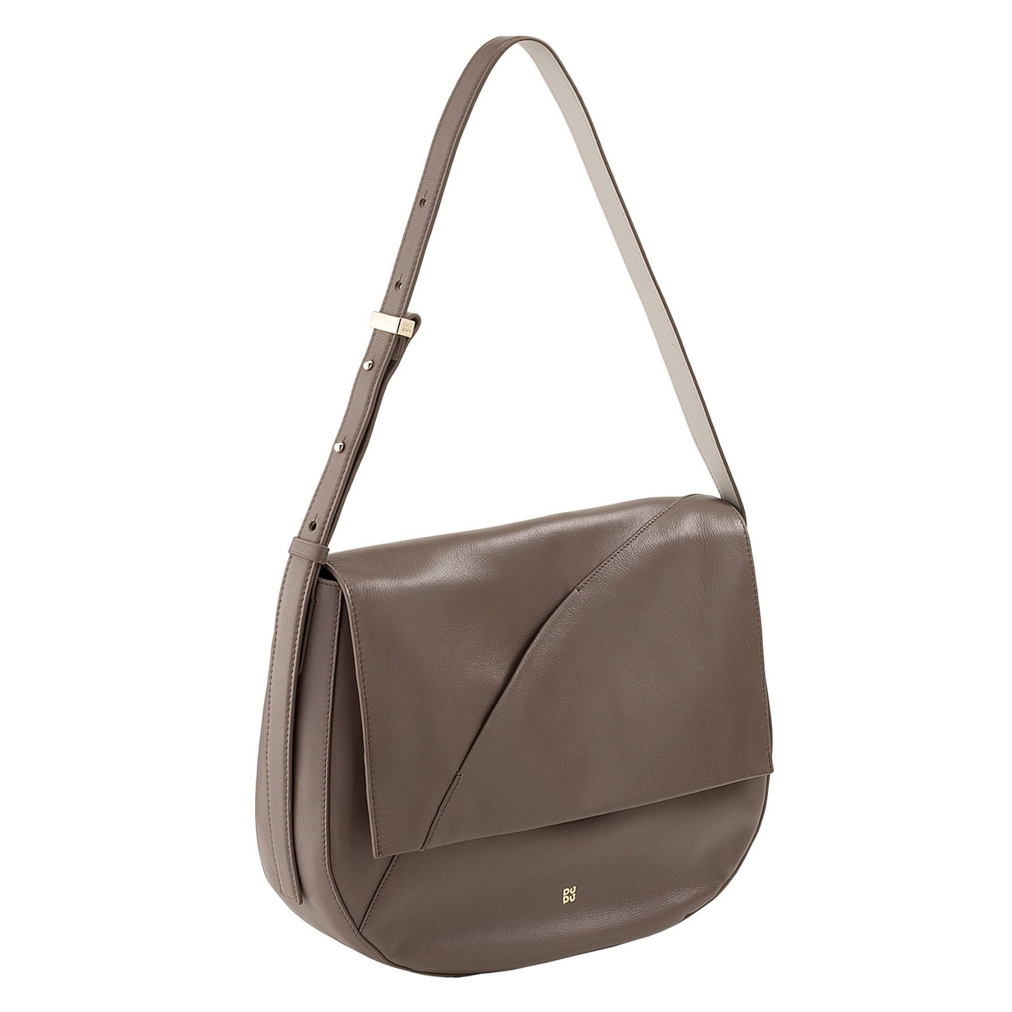 DuDu Schultertasche Formentera, Leder