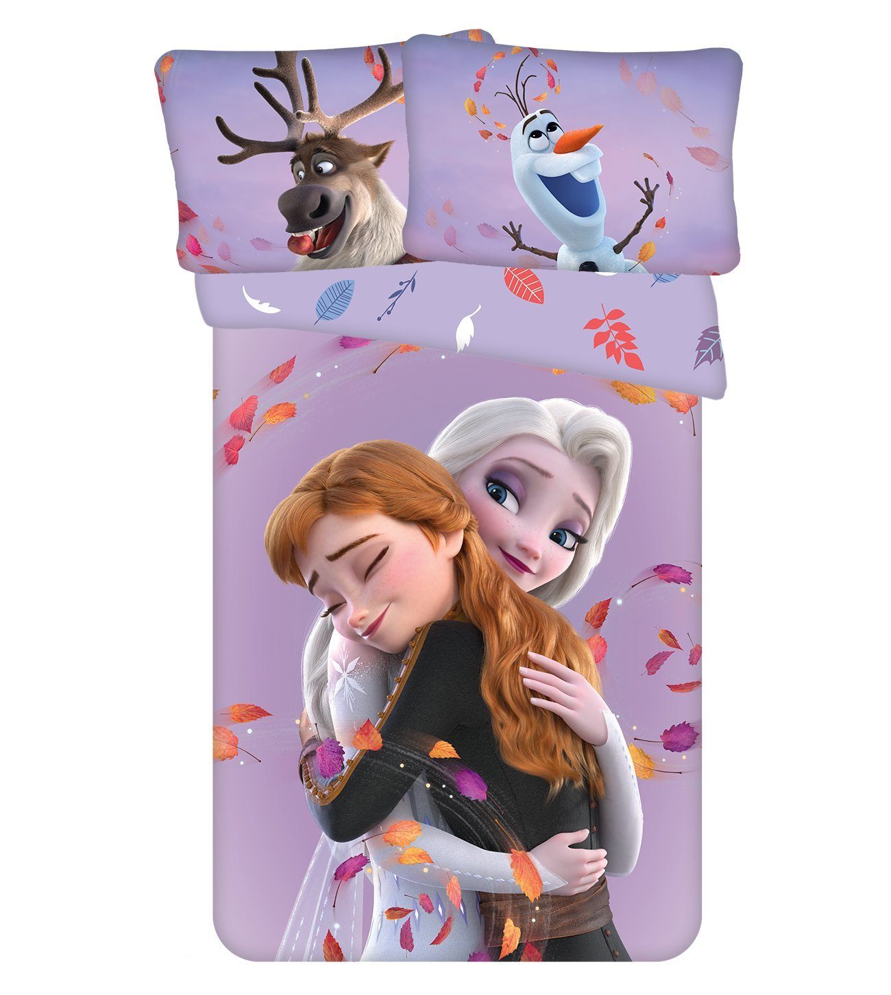 Jerry Fabrics Babybettwäsche Disney Frozen 2 Anna Elsa Olaf Baby Bettwäsche günstig online kaufen