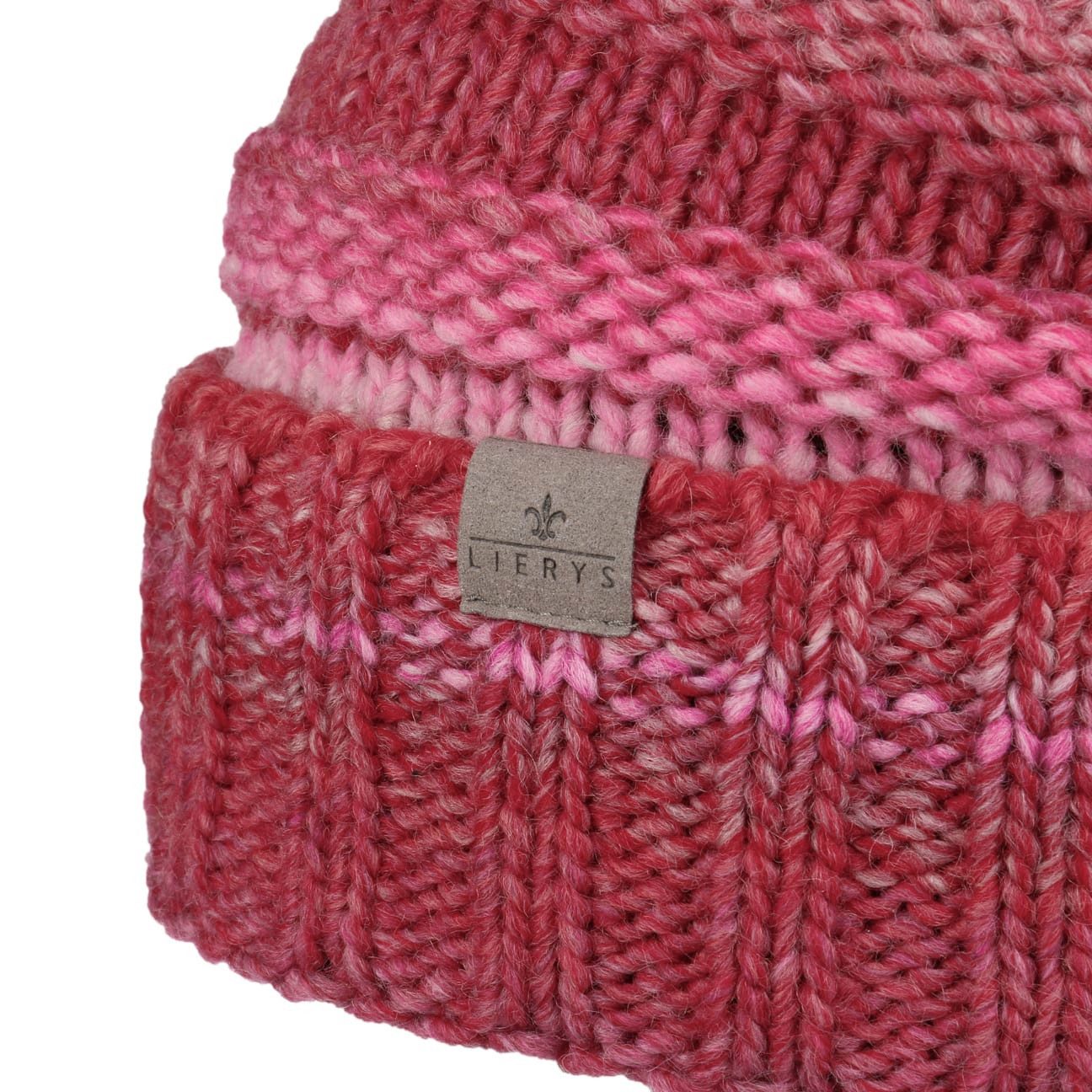 Lierys Beanie (1-St) Strickmütze mit Futter, Made in Germany