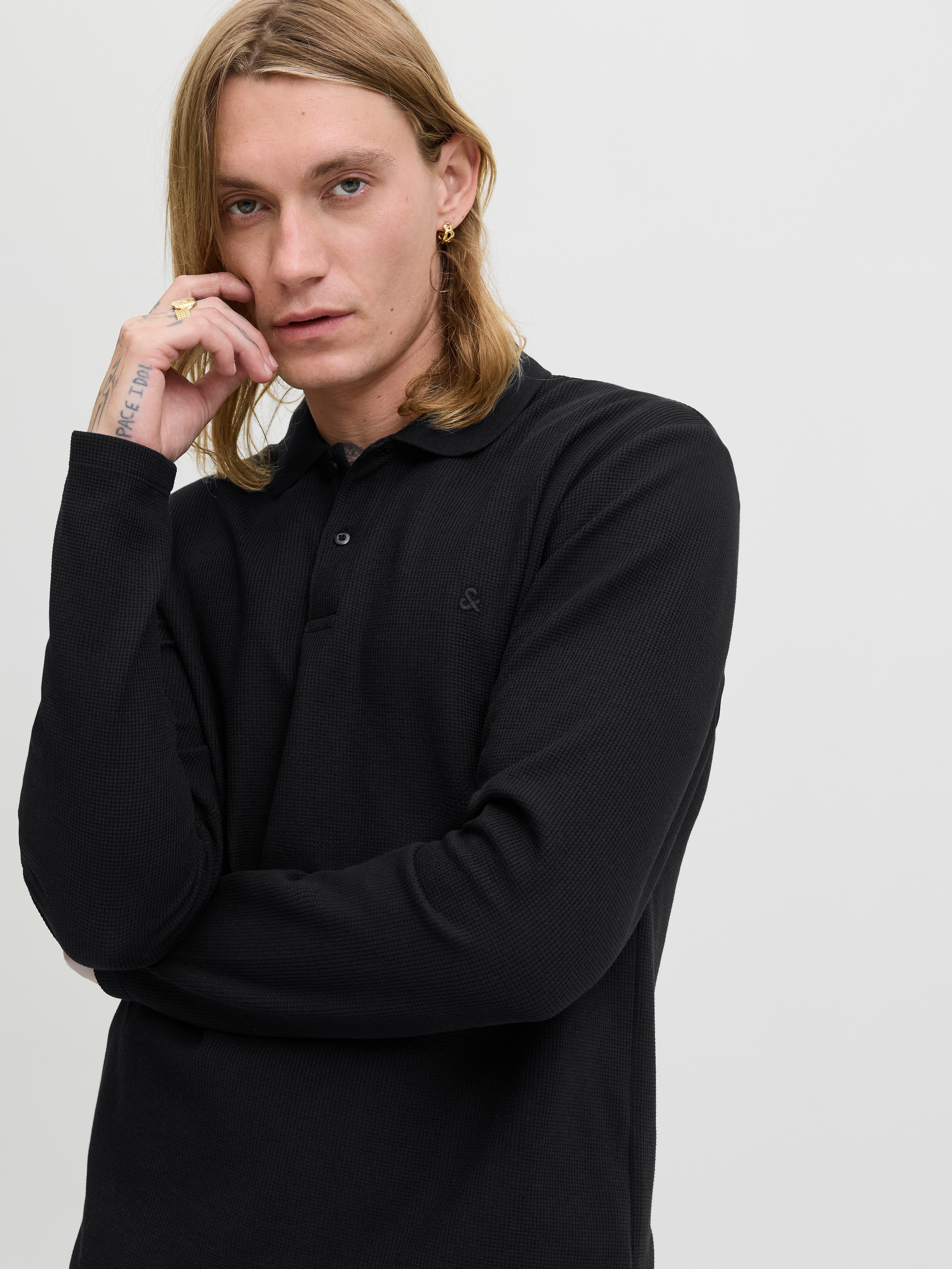 Jack & Jones Langarm-Poloshirt JJEAUSTIN POLO günstig online kaufen