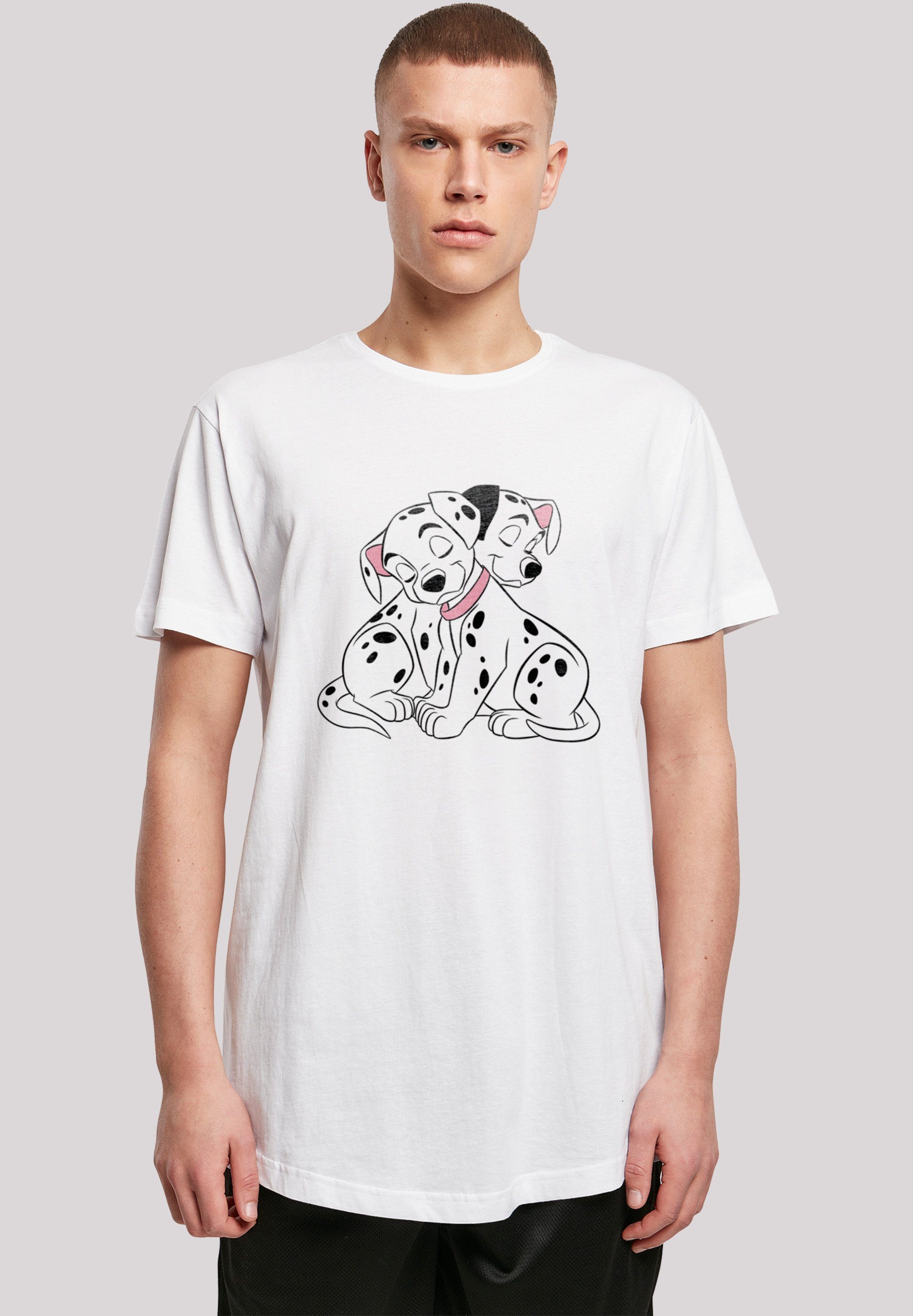 F4NT4STIC T-Shirt 101 Dalmatians Puppy Love Print