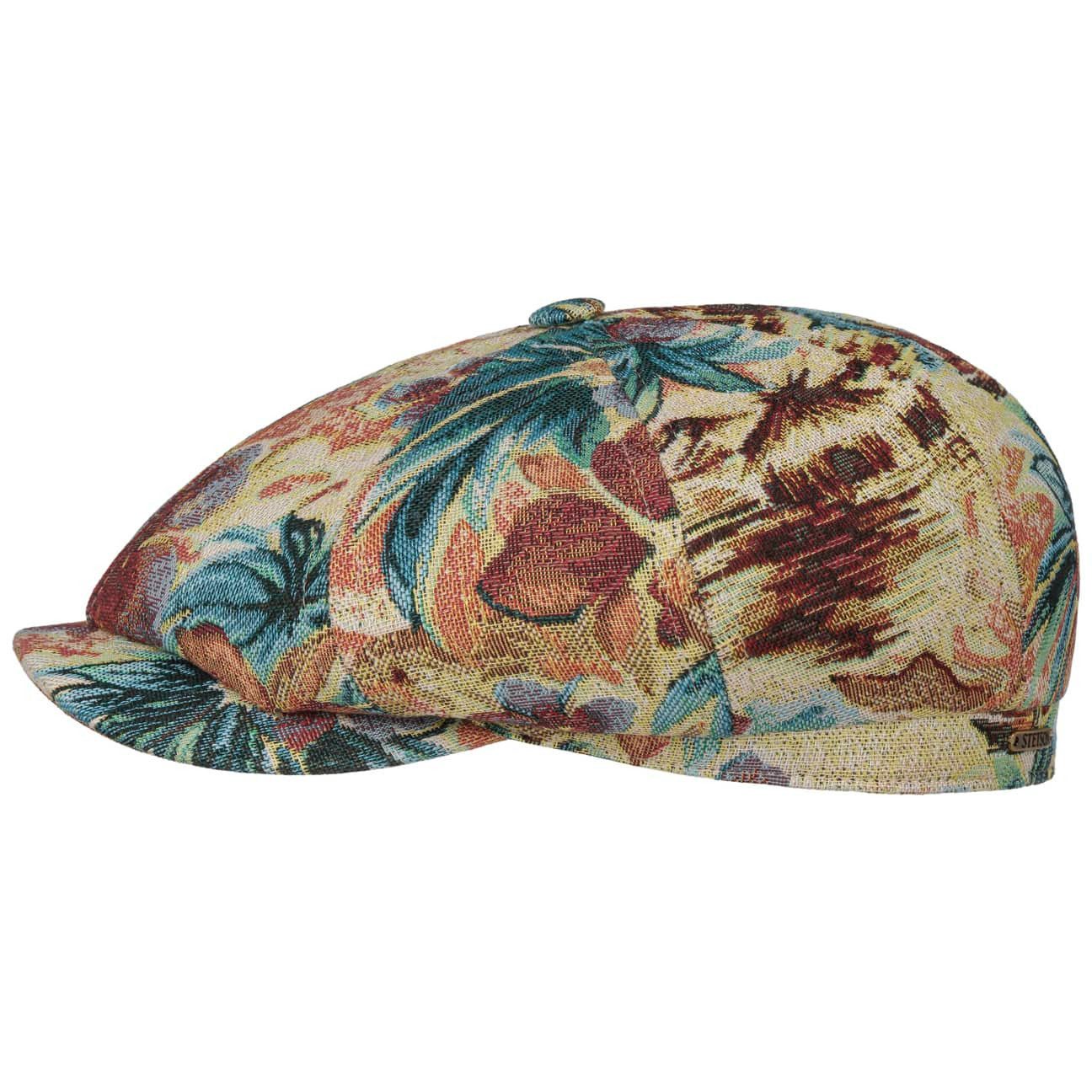 Stetson Flat Cap (1-St) Schirmmütze mit Schirm, Made in the EU