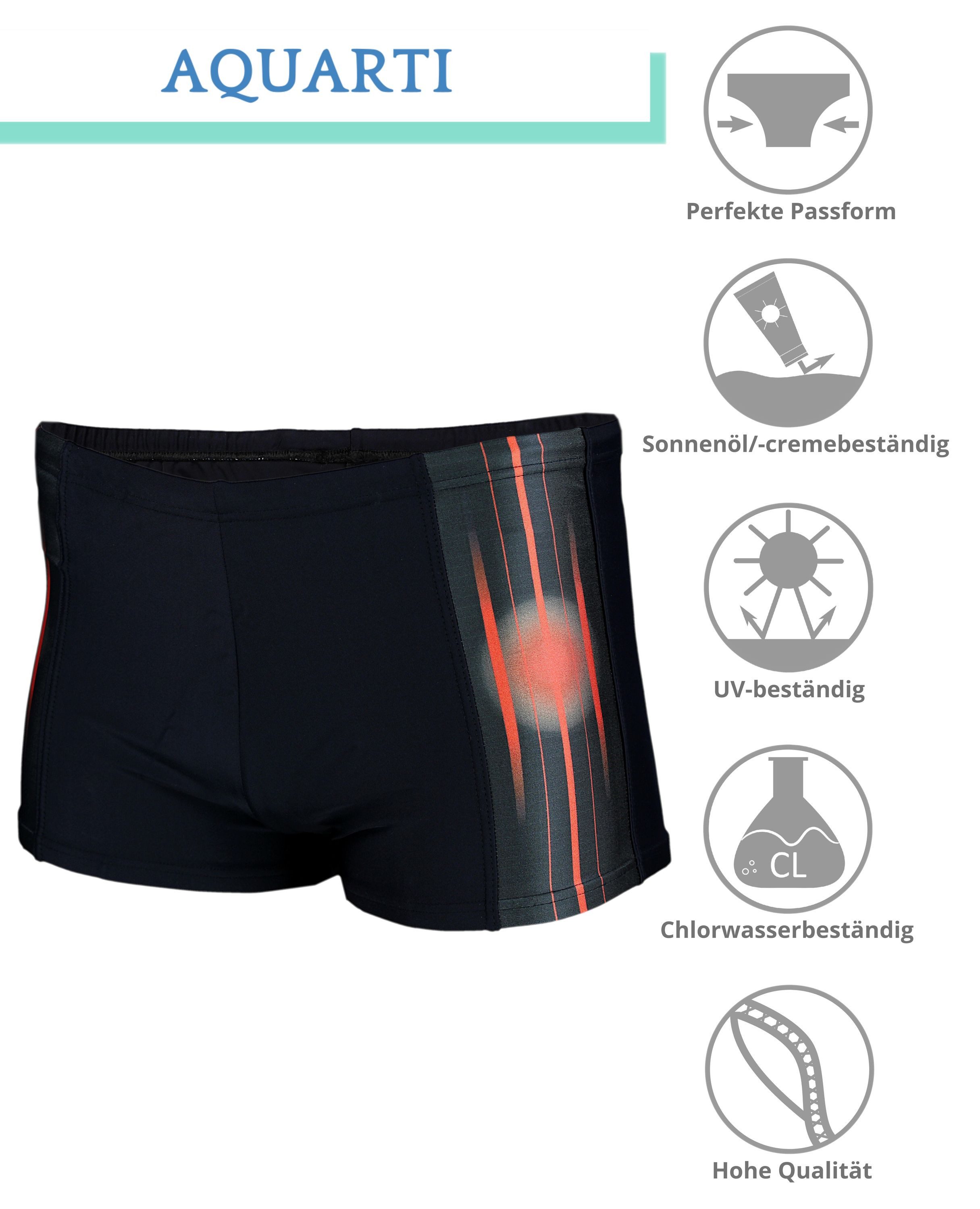 Aquarti Badehose Aquarti Herren Badehose Kurz günstig online kaufen