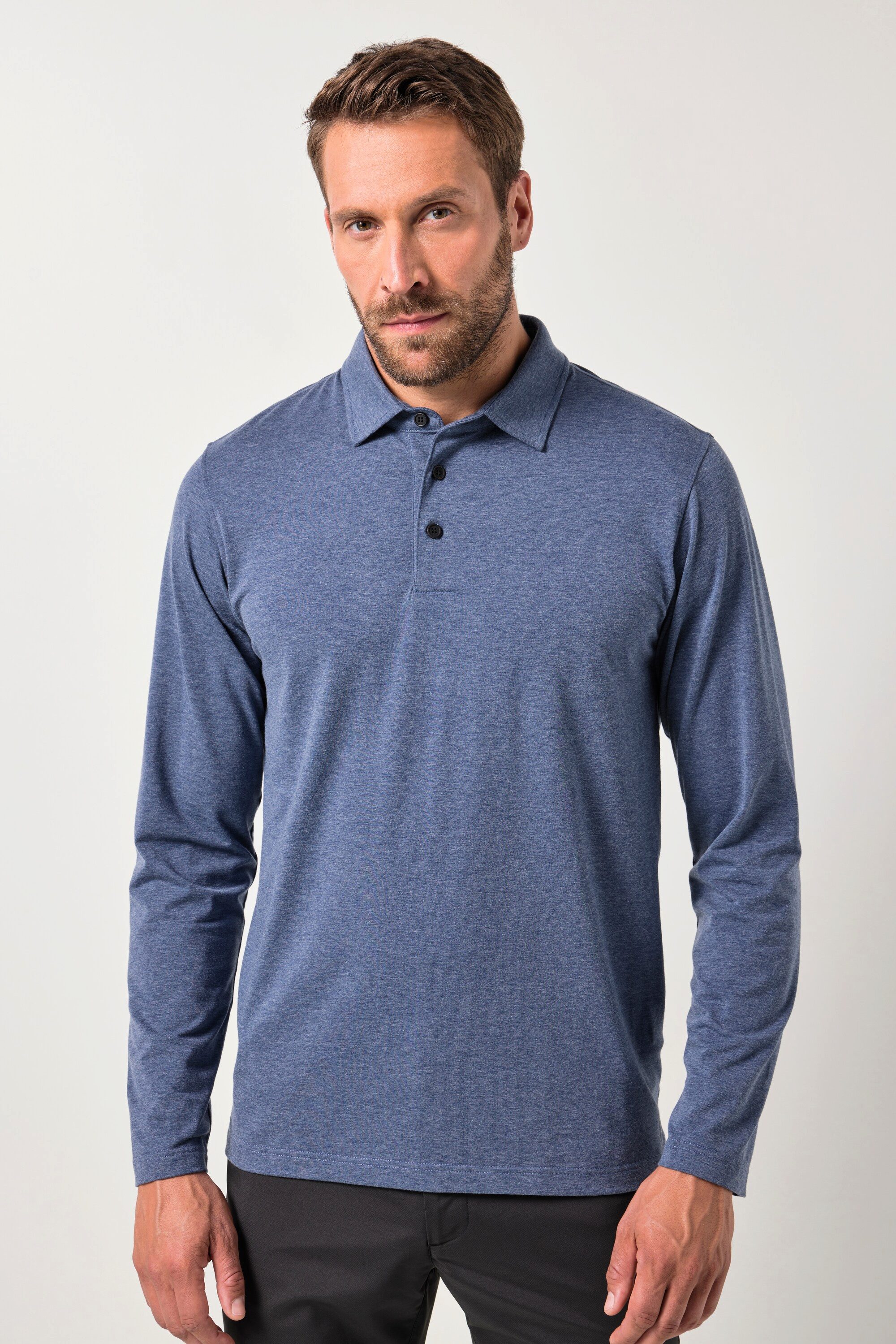 JP1880 Poloshirt Langarm-Poloshirt Golf QuickDry bis 7 XL