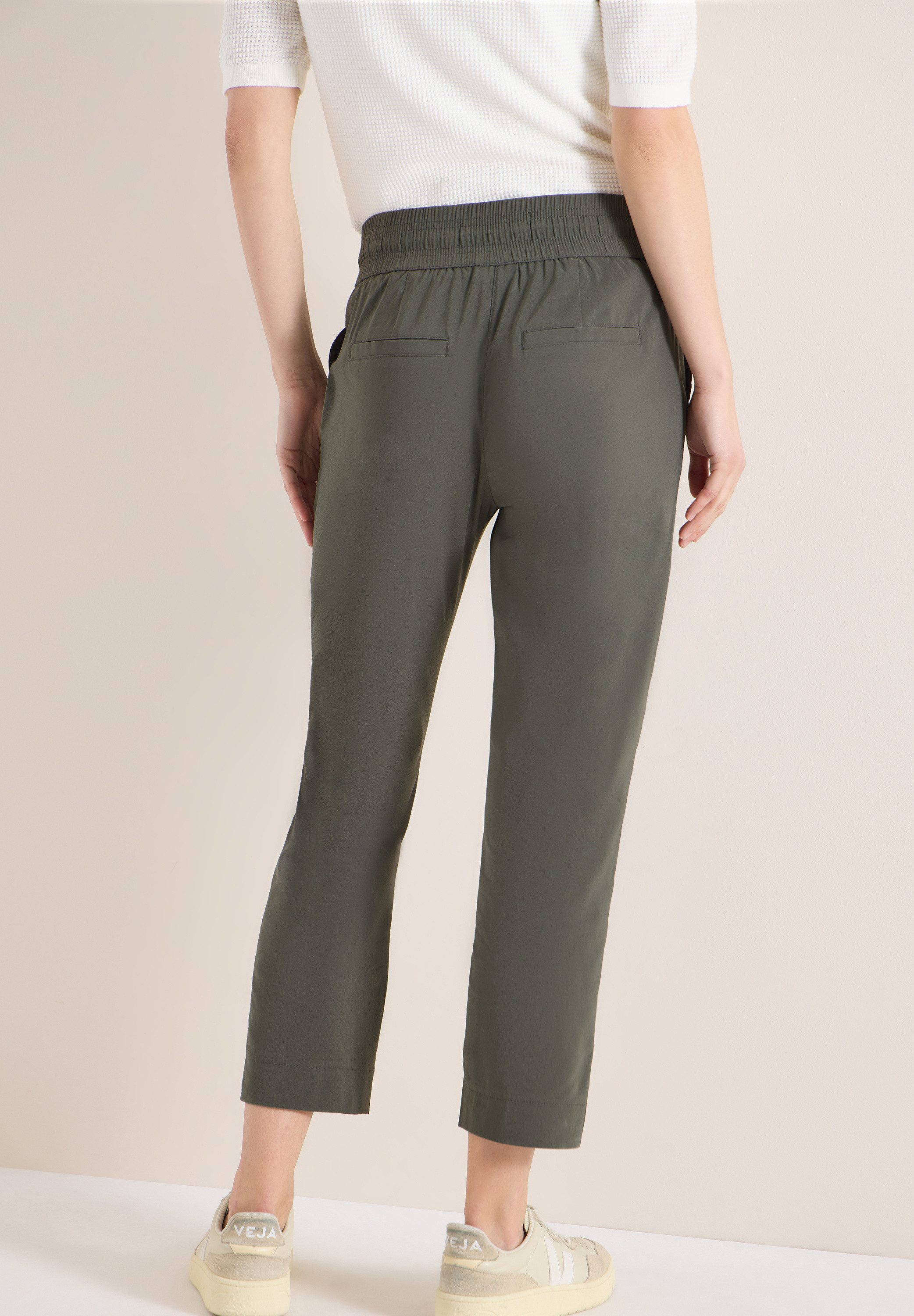 CECIL Jerseyhose Style Tracey mit elastischem Bund