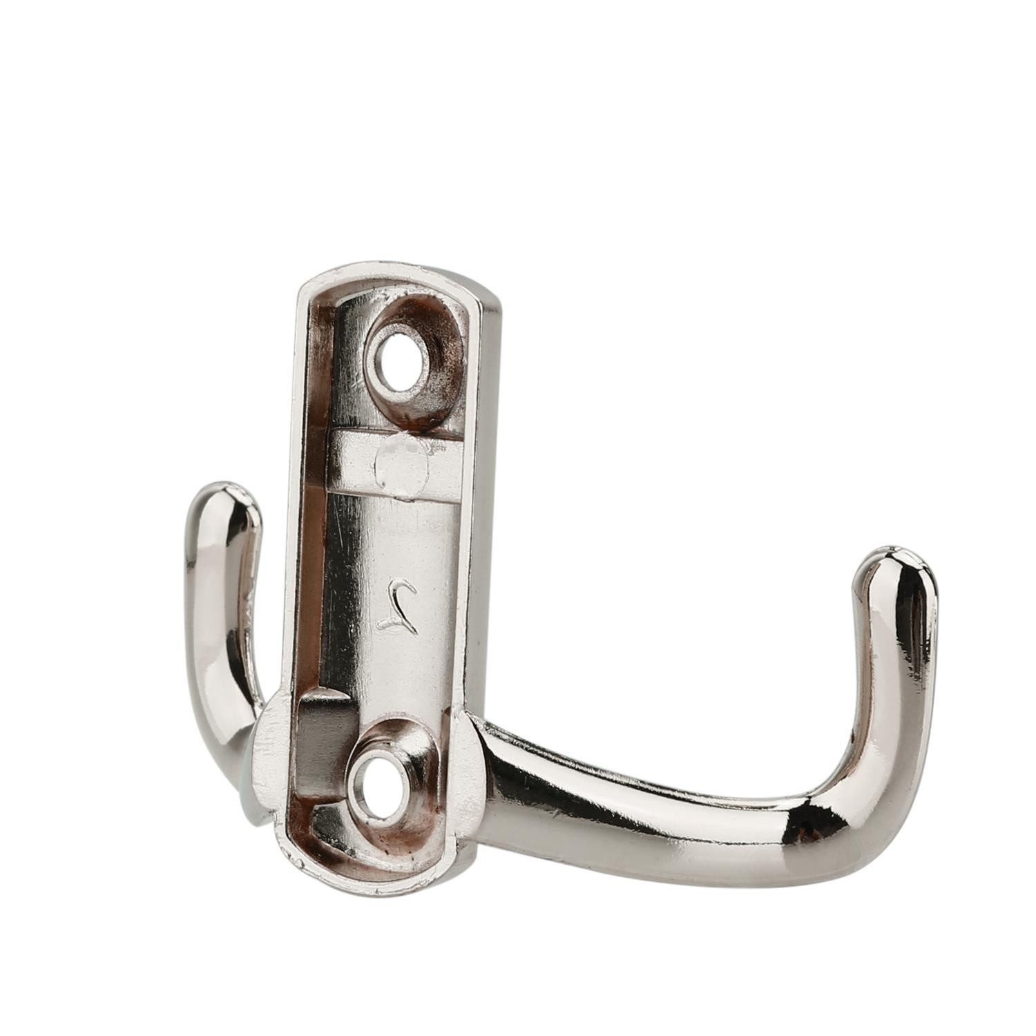 Intirilife Kleiderhaken, (Doppel Garderobenhaken in Satin günstig online kaufen