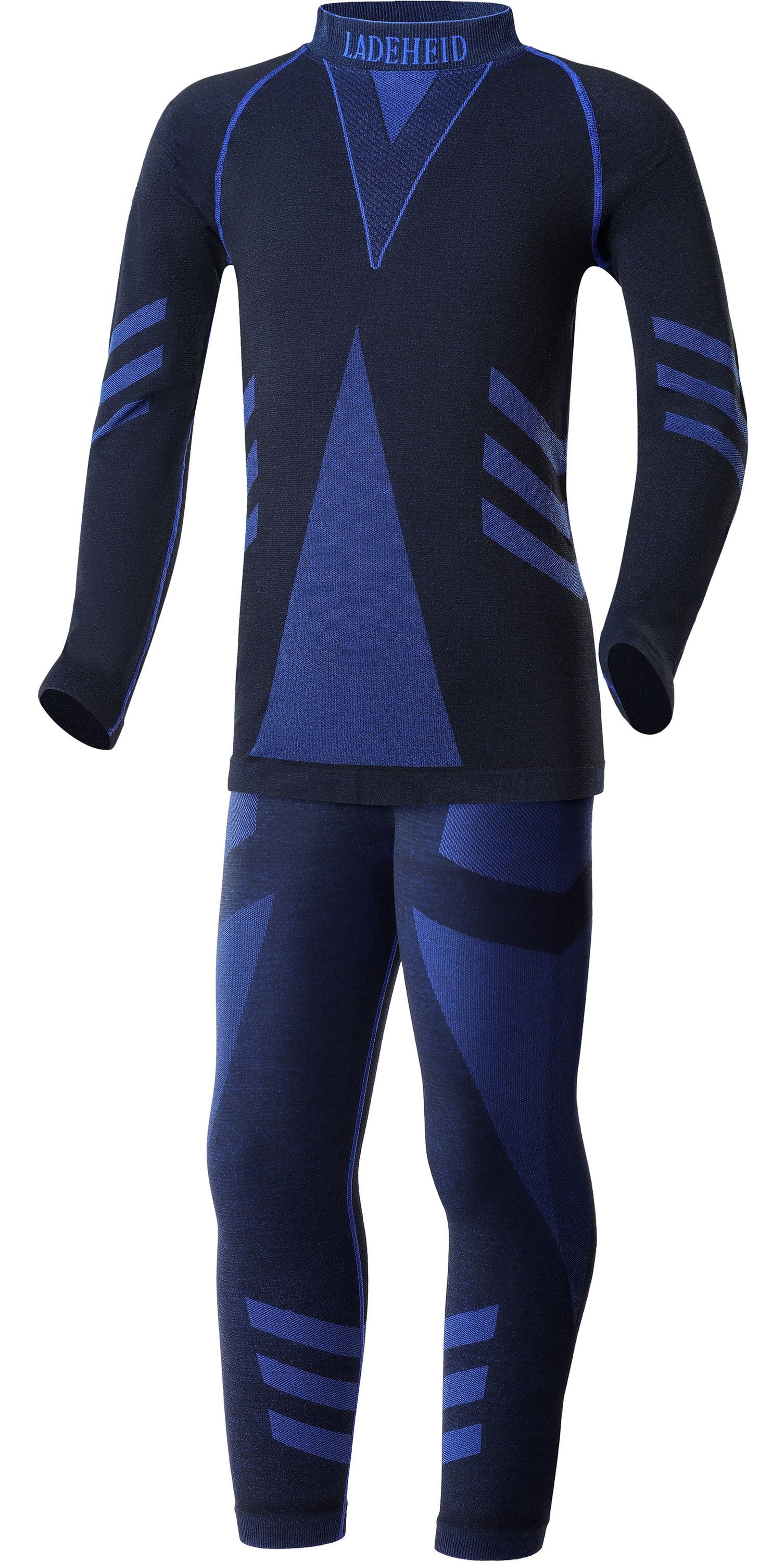 Funktionsunterhemd Kinder Funktionsunterwäsche Set Shirt Unterhose Thermoaktiv LAGI009