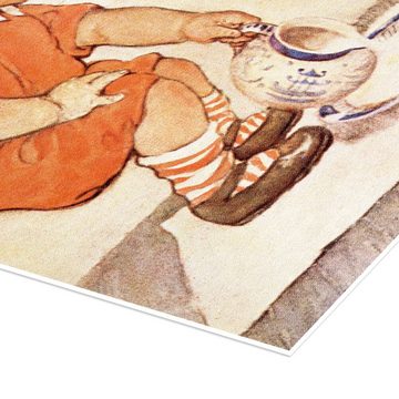 Posterlounge Poster Jessie Willcox Smith, Kleine Kinderbuch Geschichten 2, Vintage Illustration