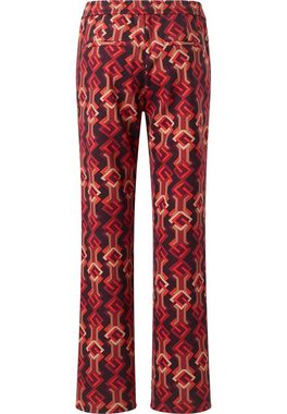 AENGELS 5-Pocket-Hose Hose Jogger Wide Legs mit Graphic Print