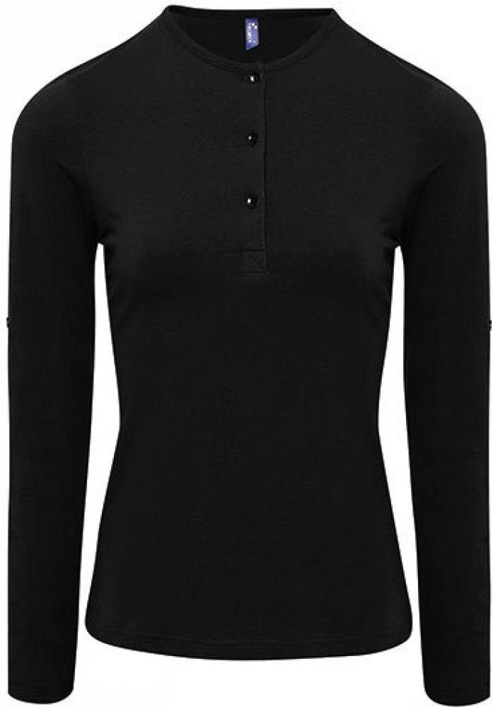 Premier Workwear Langarmshirt Damen Long-John Roll günstig online kaufen