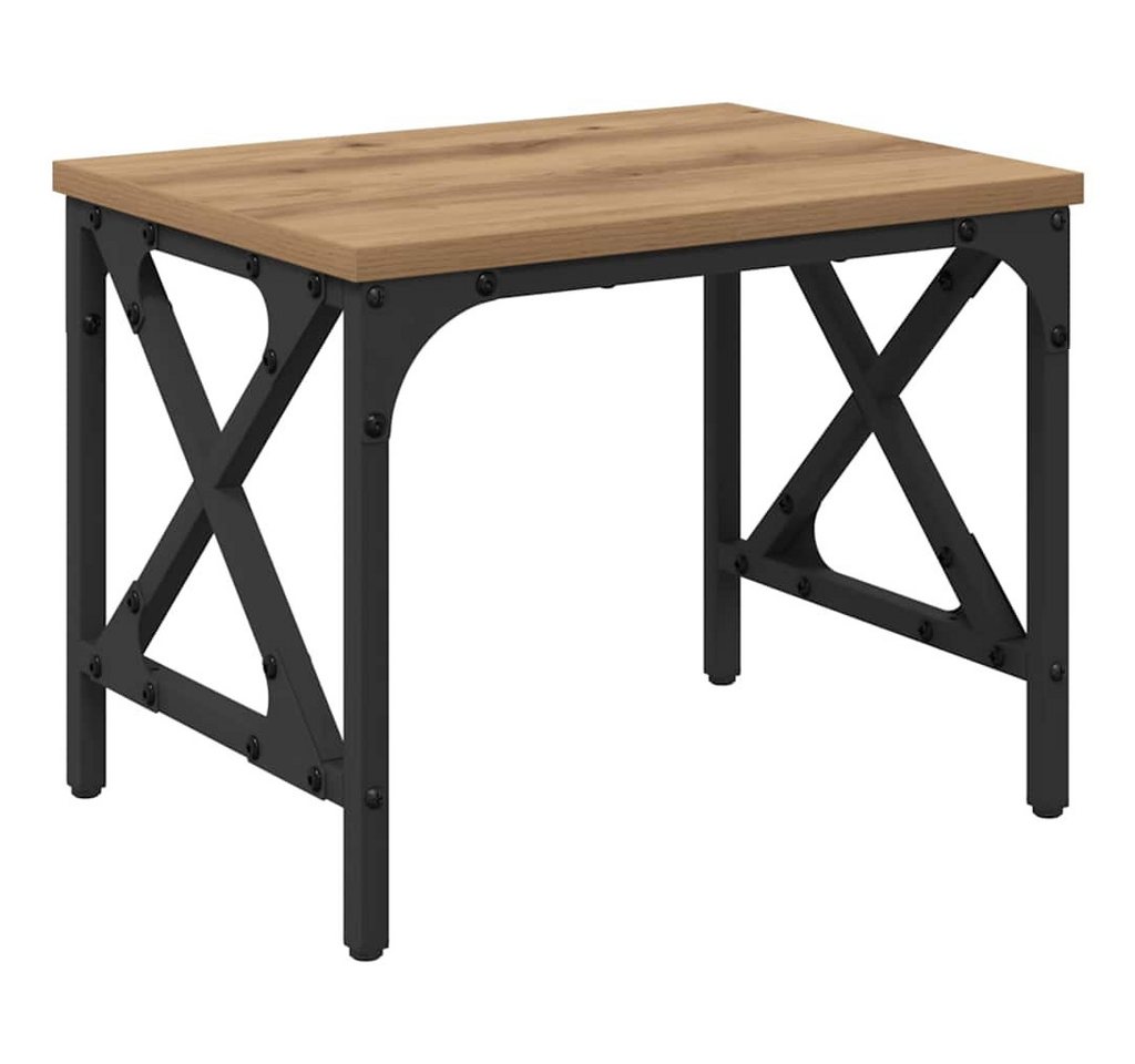 vidaXL Druckertisch Druckerständer Artisan-Eiche 40 x 30 x 31 cm Holzwerkstoff (1-St)