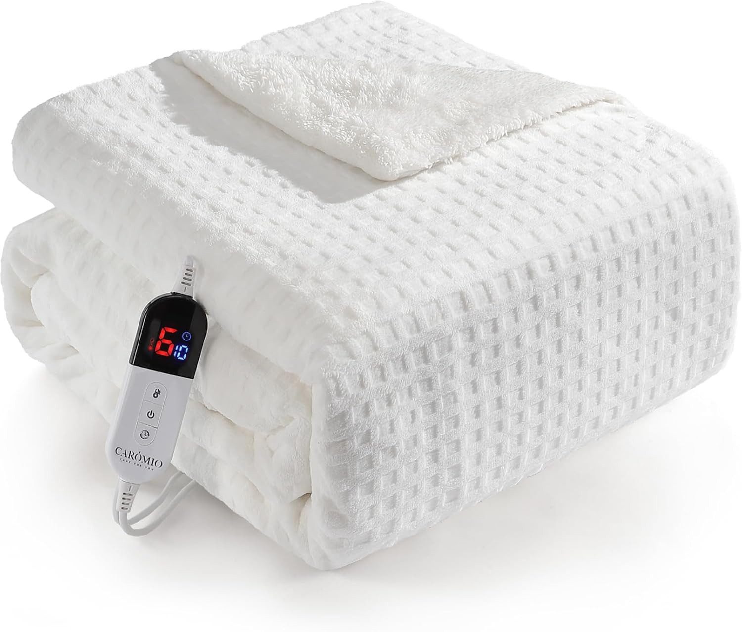 GarveeMore Heizdecke Elektrische Heizdecke mit Abschaltautomatik 180x130 cm, 6 Stufen