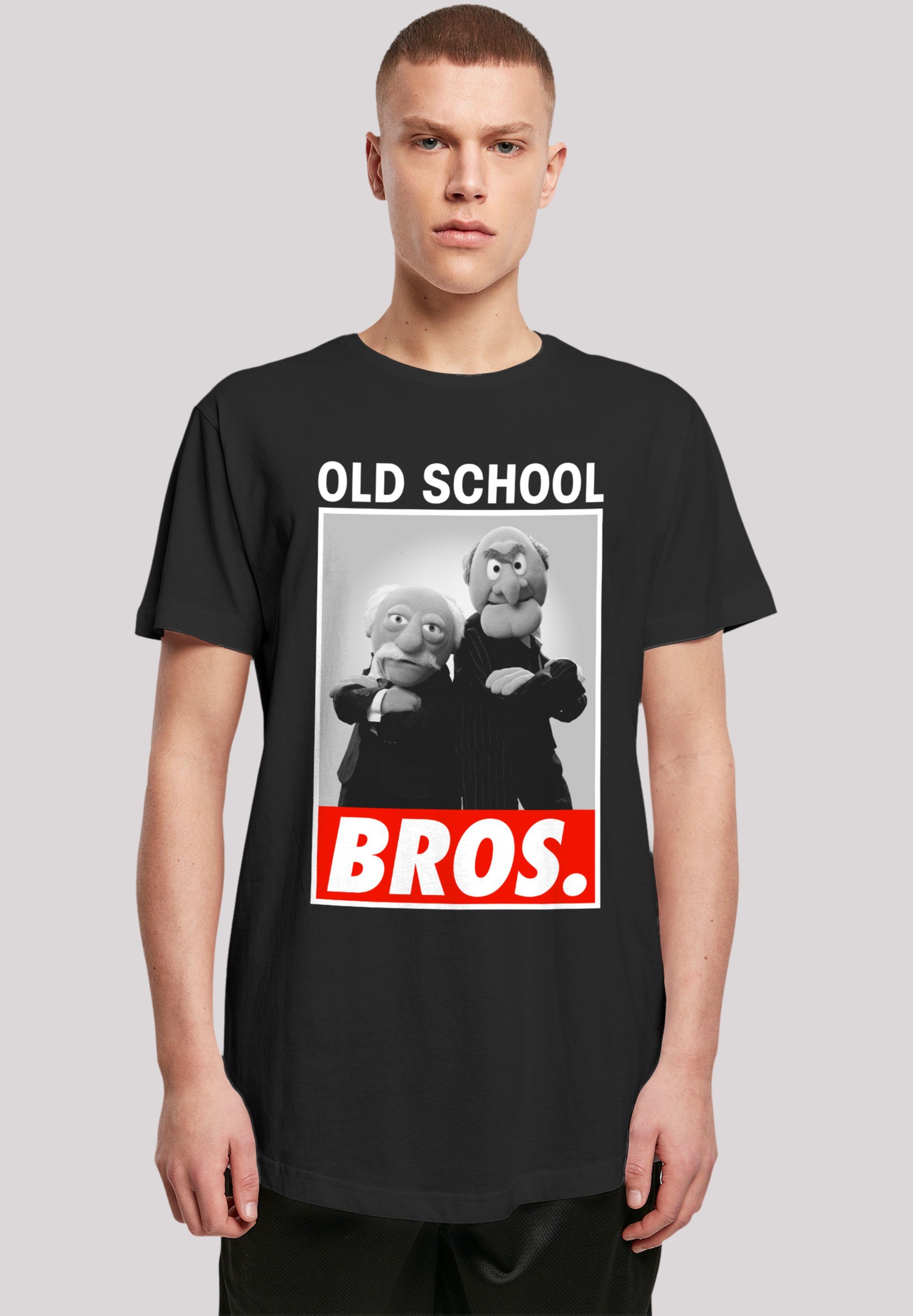 F4NT4STIC T-Shirt Disney Muppets Old School Bros. Premium Qualität, Extra  lang geschnittenes Herren T-Shirt