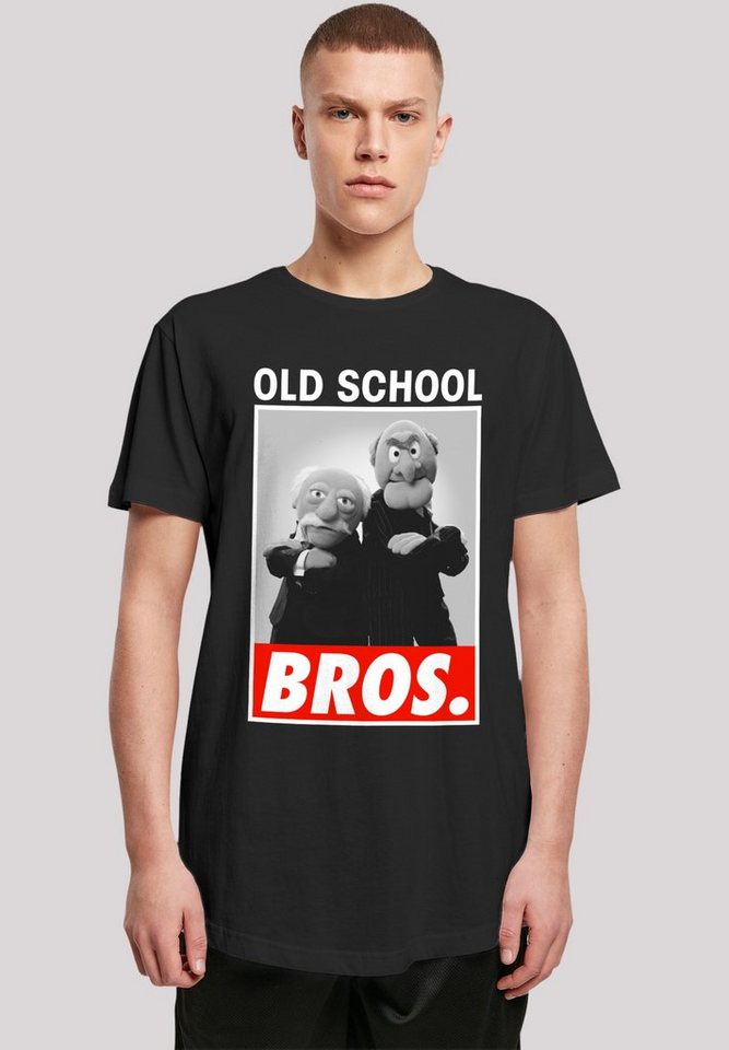 F4NT4STIC T-Shirt Disney Muppets Old School Bros. Premium Qualität, Extra  lang geschnittenes Herren T-Shirt