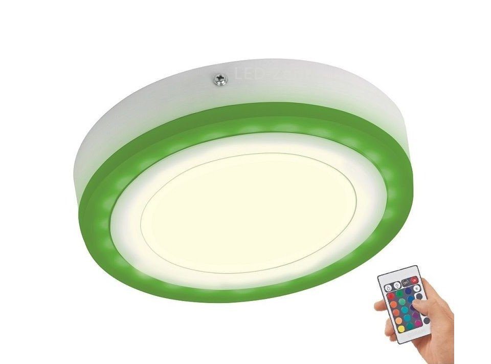 Osram LED Panel Osram LED Panel Color + White weiß 40 cm rund 28, Inkl. Leuchtmittel, Dimmbar nicht Smart Home-fähig ohne Bewegungsmelder