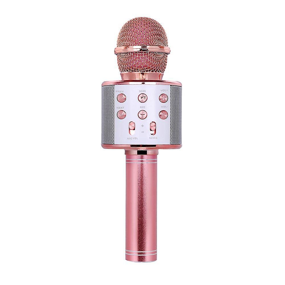 MOUTEN Roségoldenes Mikrofon, Home-Entertainment Bluetooth-Lautsprecher