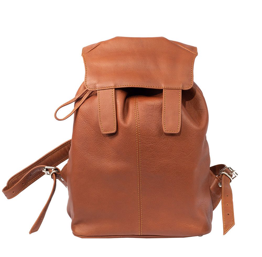 Jahn-Tasche Cityrucksack Lederrucksack / Cityrucksack Gr. M Nappa Cognac-Braun, Jahn-Tasche 518