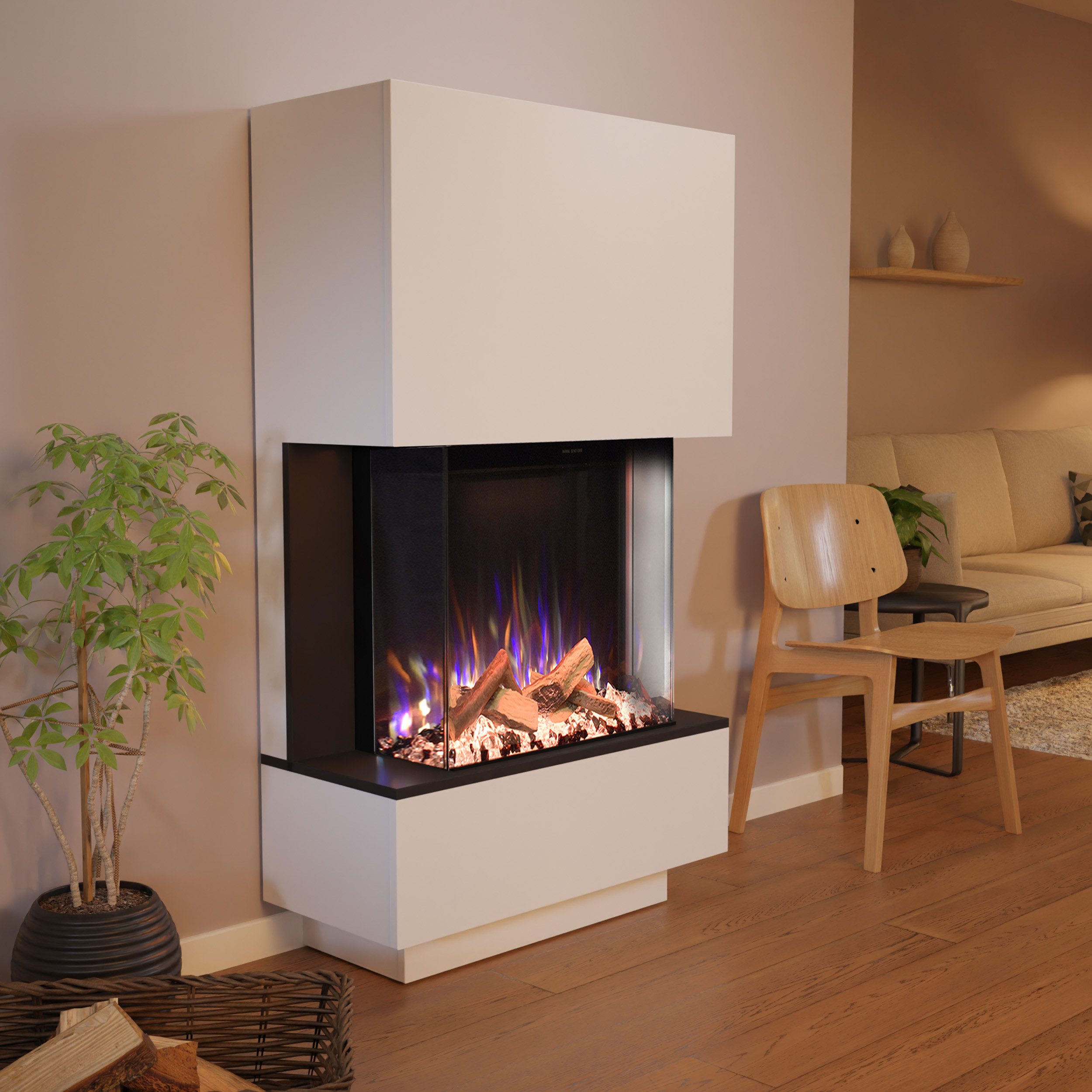 GLOW FIRE Elektrokamin PR14 E-Motion 3D, Elektrischer Kamin mit 3D Feuer mi günstig online kaufen