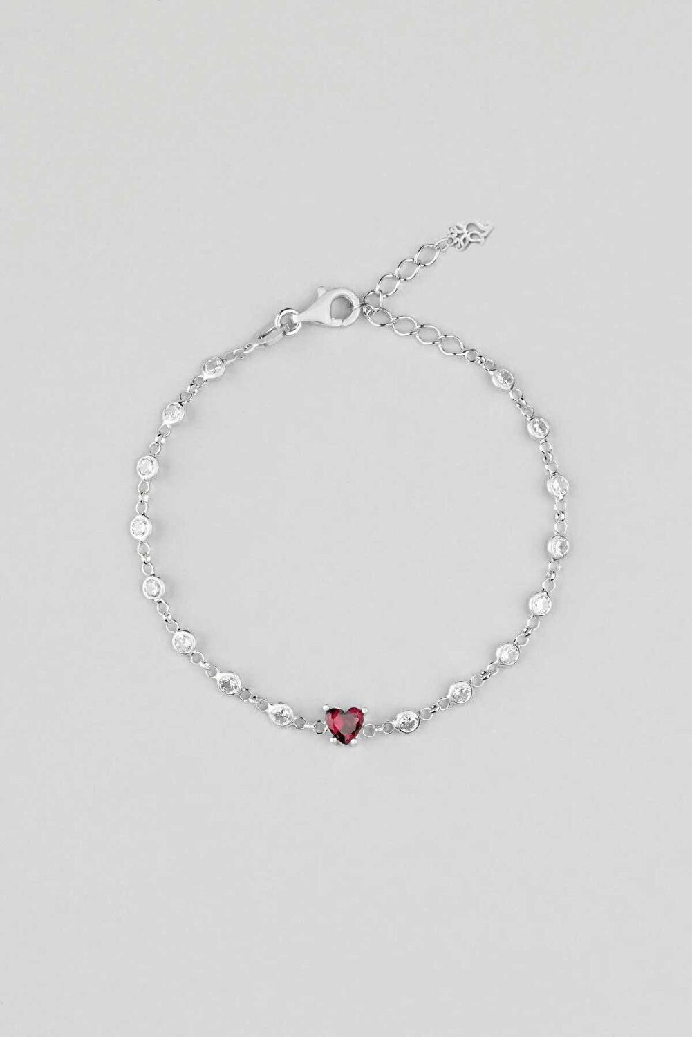 So CHIC... Armband Liebespfad 18K Gelbgold beschichtet 19 cm Silberarmband